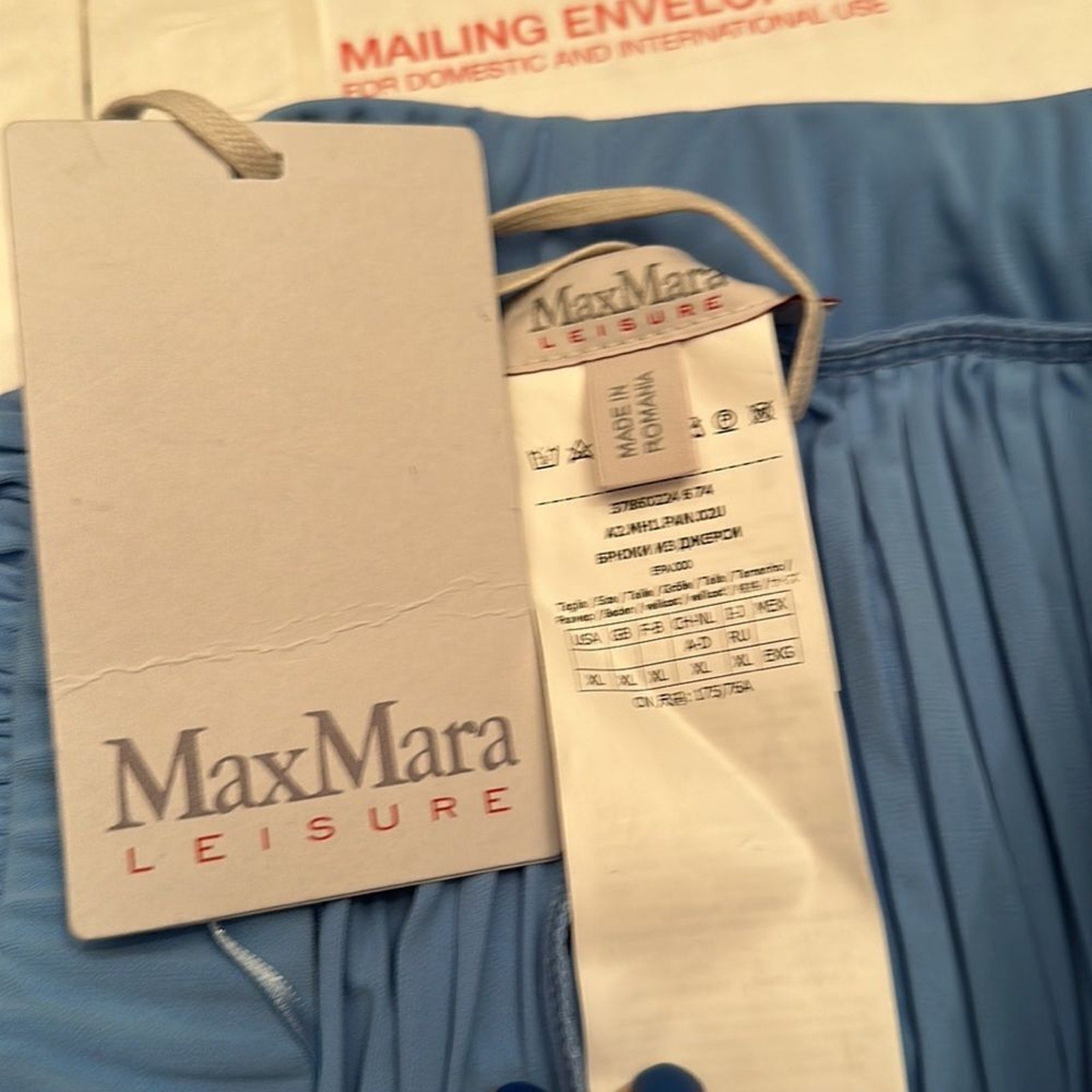 NWT Max Mara Leisure Caico Jersey Pants