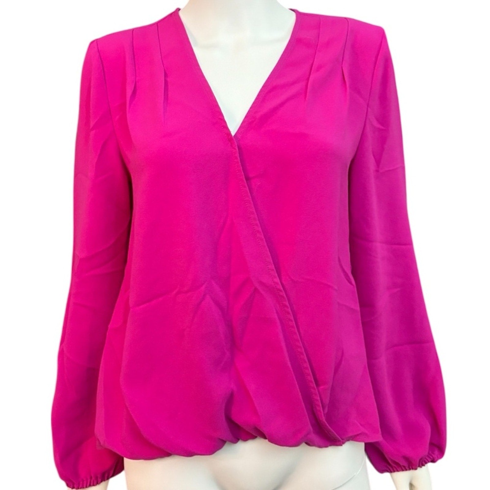 Trina Turk Bask Faux Wrap Top - size small