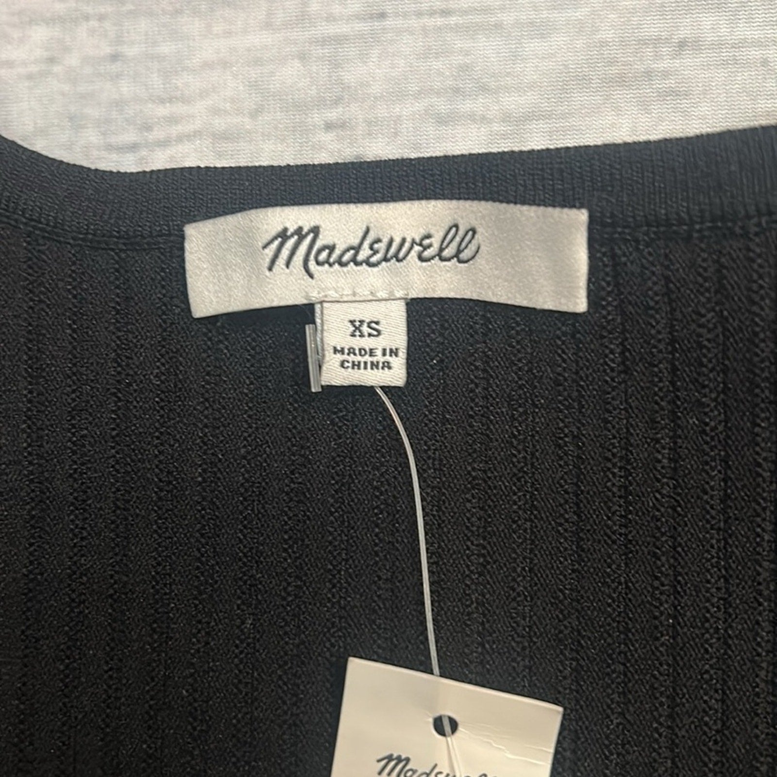NWT Madewell Ottoman Pullover Crop Sweater - size XS