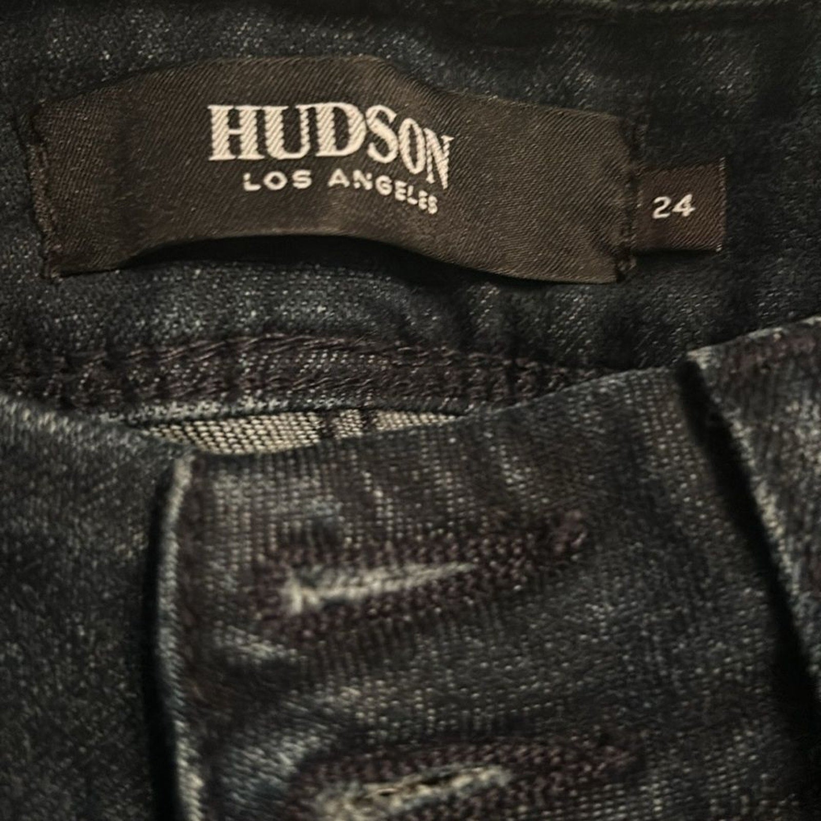 NWT Hudson Collin Mid Rise Skinny Jeans in Campus Blue - size 24