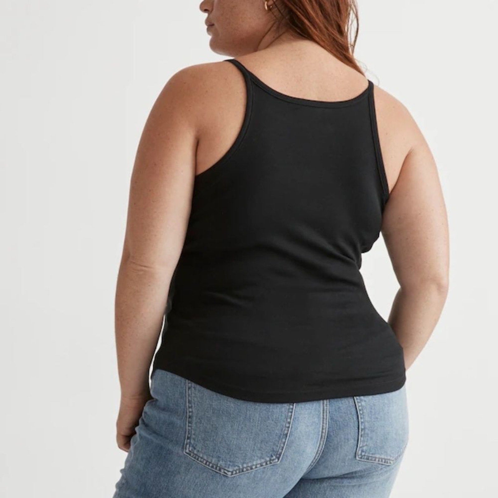 NWT Madewell Plus Supima® Rib '90s Tank - size 3X