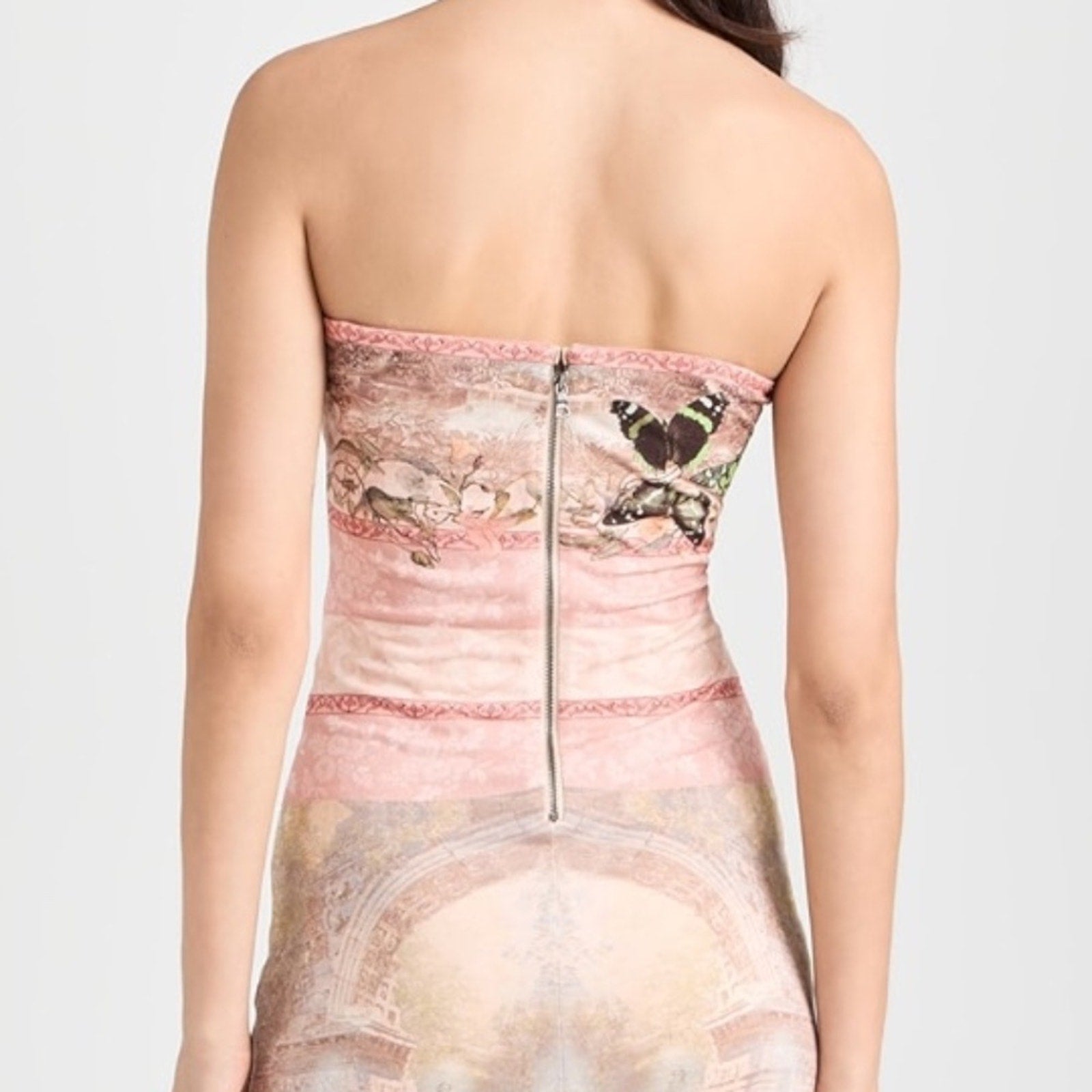 NWT Alice + Olivia Versailles Delora Strapless Ankle-Length Dress - size 6