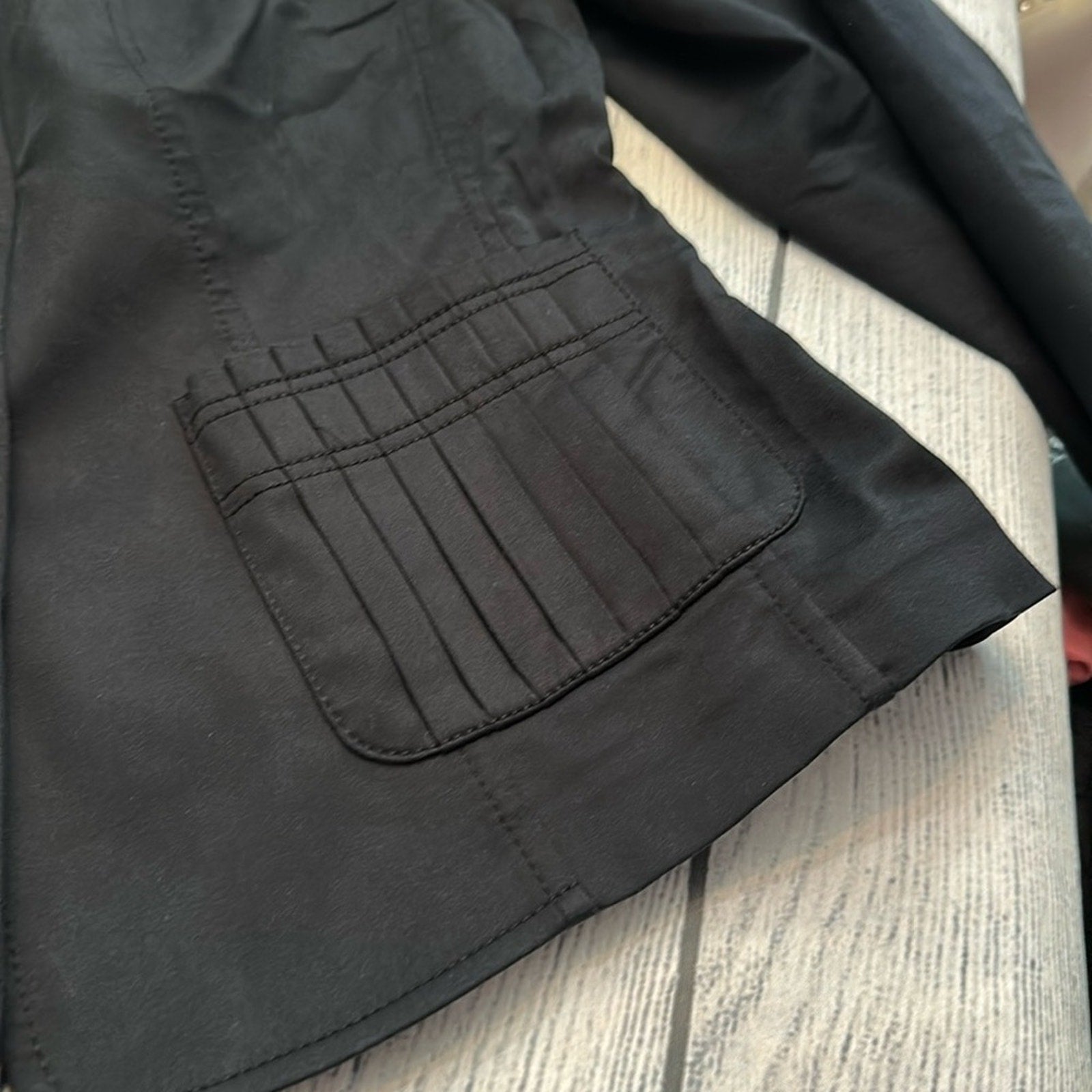 Escada black cotton blazer - size 44