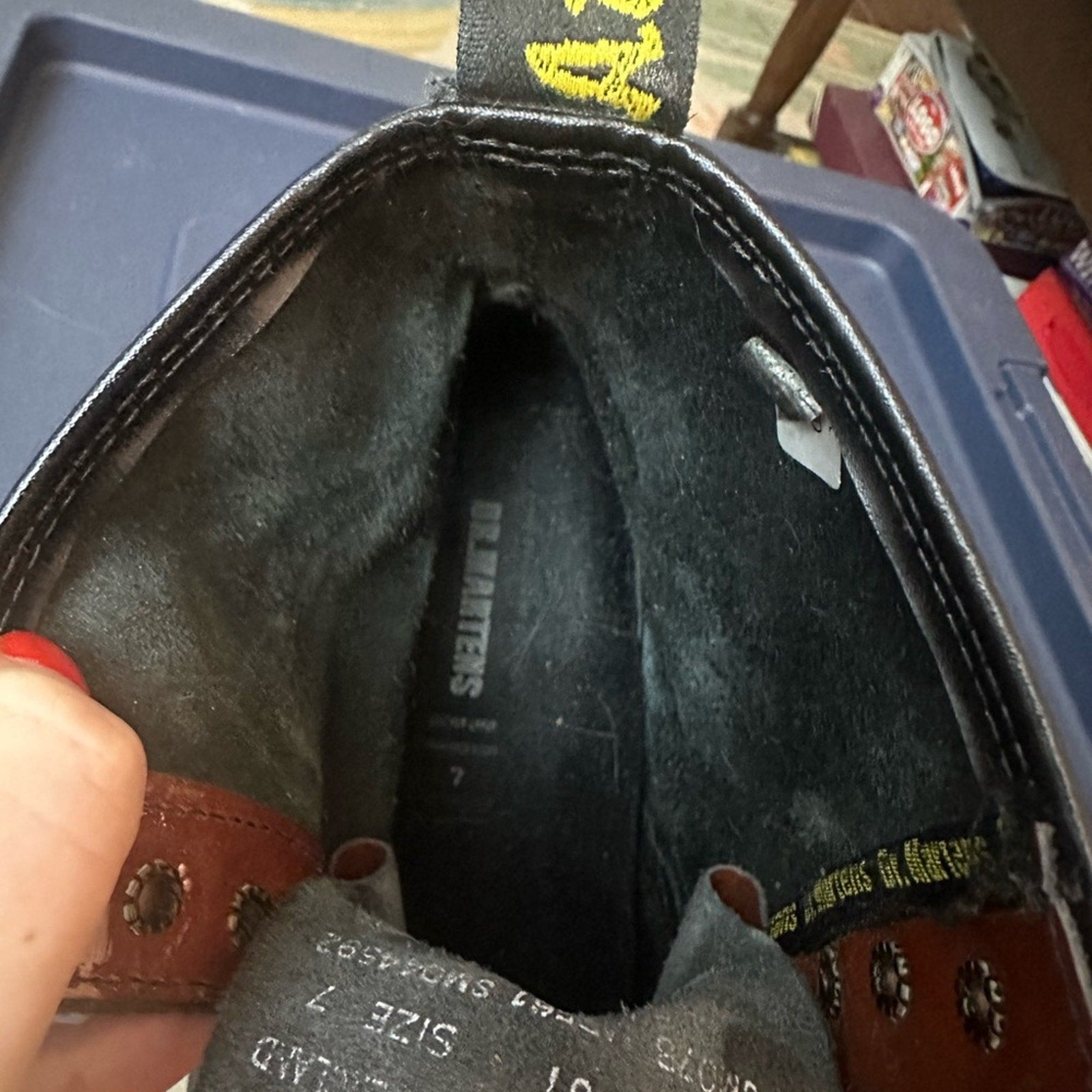 Vintage Doc Marten Cinnamon Boots - 9