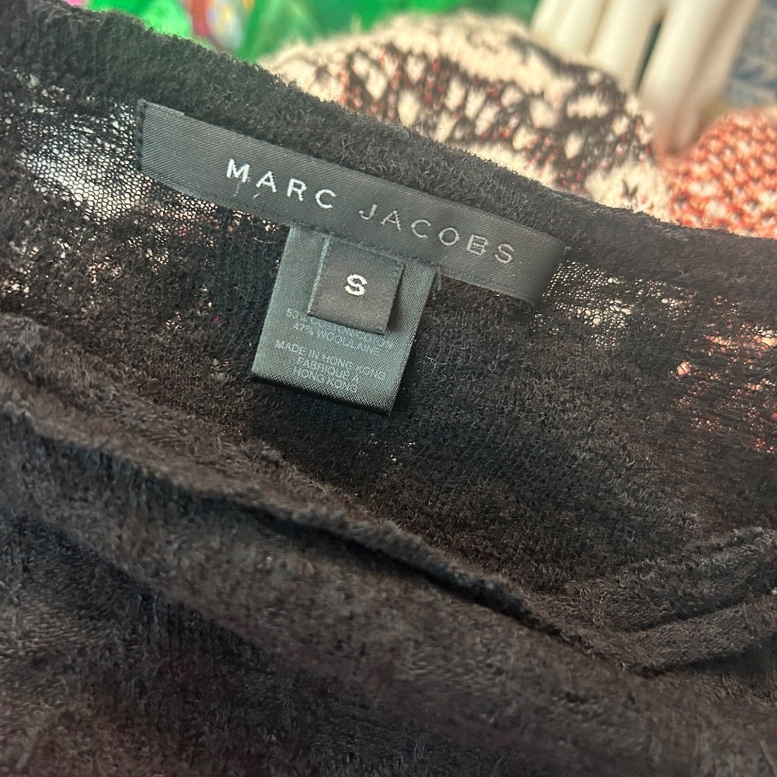 Marc Jacobs Wool Mesh Top - S