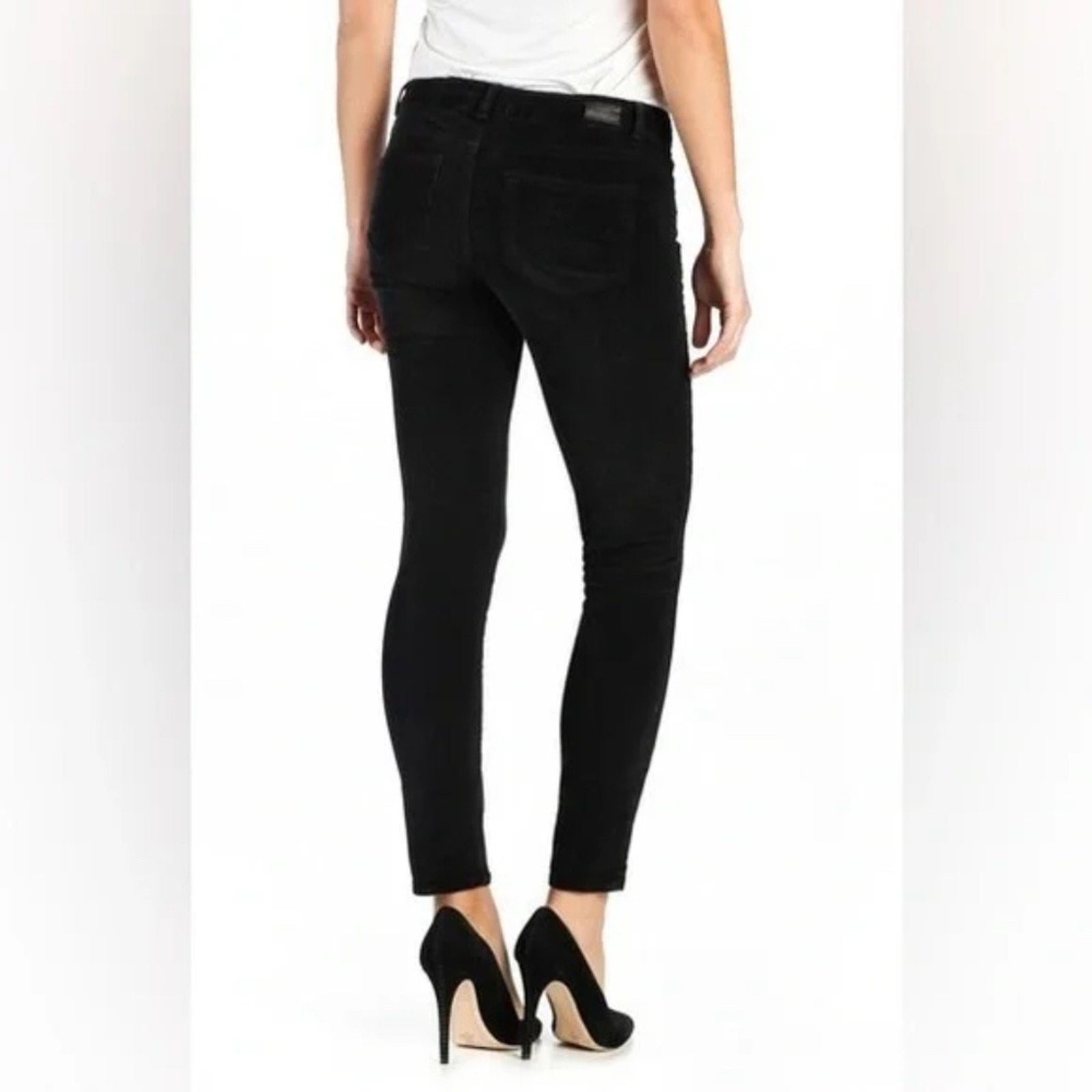 Paige Verdugo Ankle Ultra Skinny Corduroy Pants - size 29