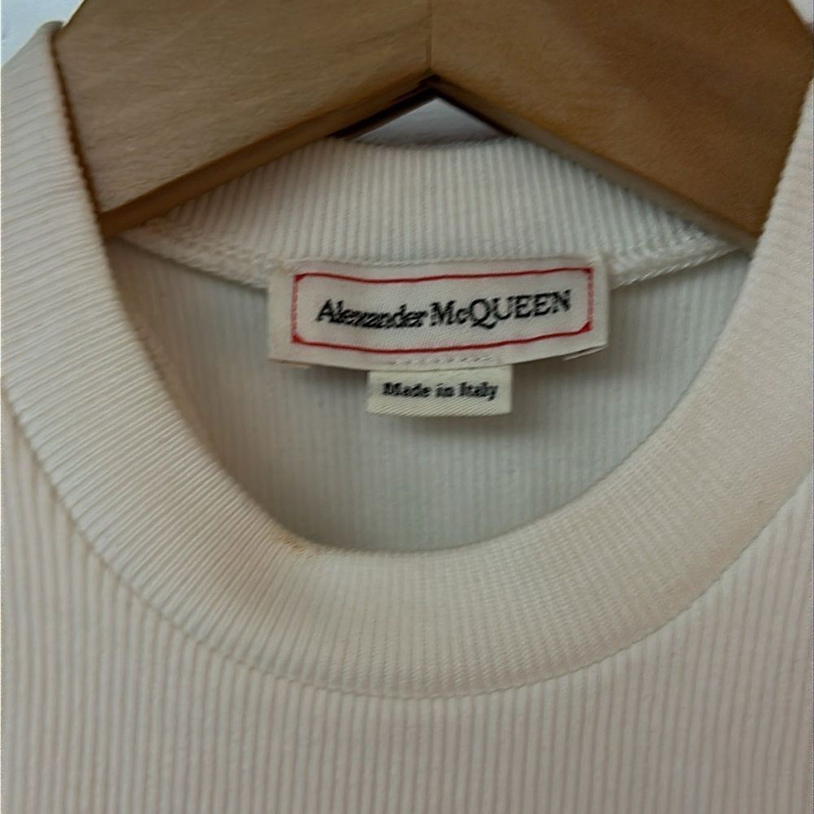 NEW Alexander McQueen White Hybrid Mini Dress - size 34 IT (xs)