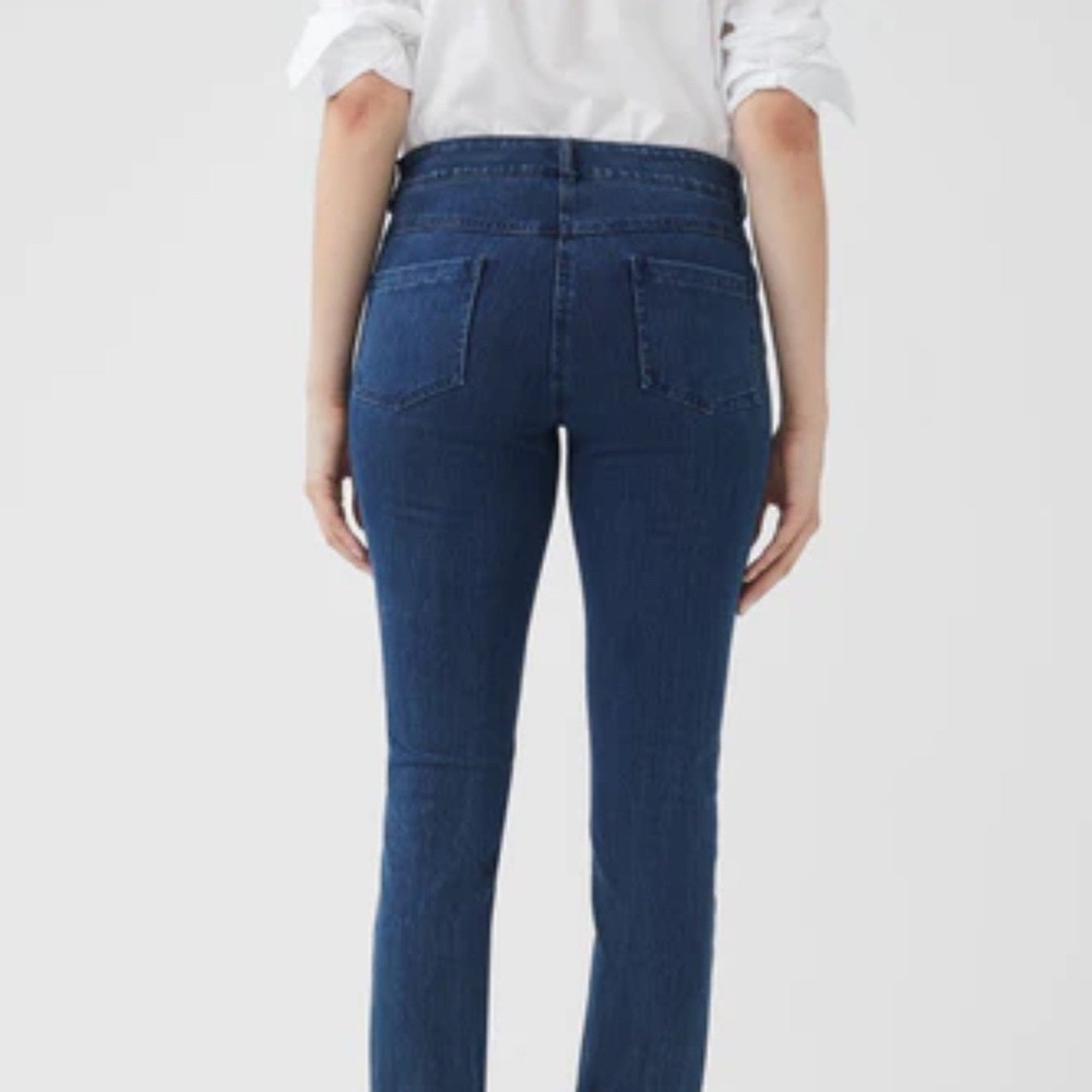 J. McLaughlin Lexi Jeans Stretch Slim Fit Mid Rise - size 6