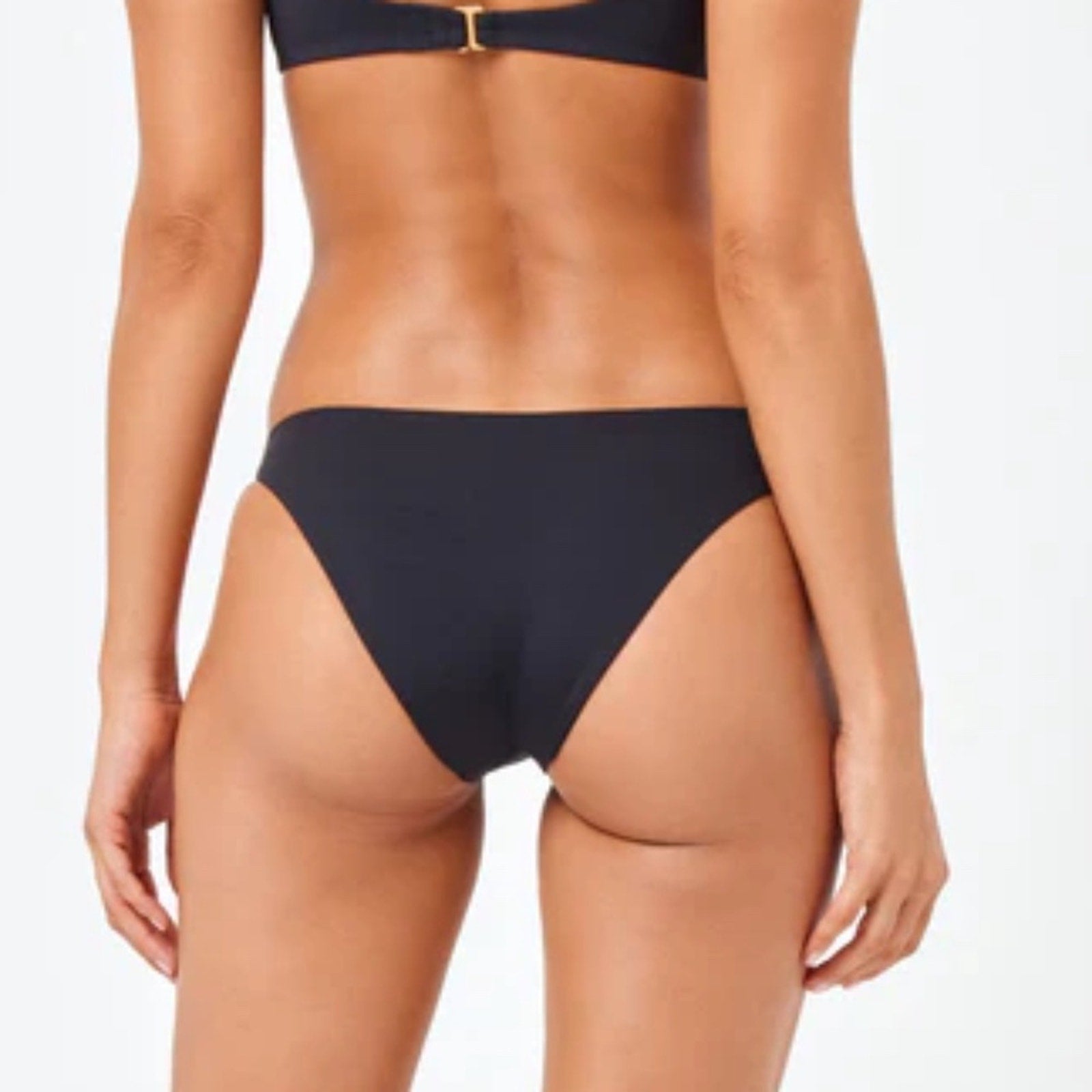 NWT LSPACE Camacho Bikini Bottom in Black - size small