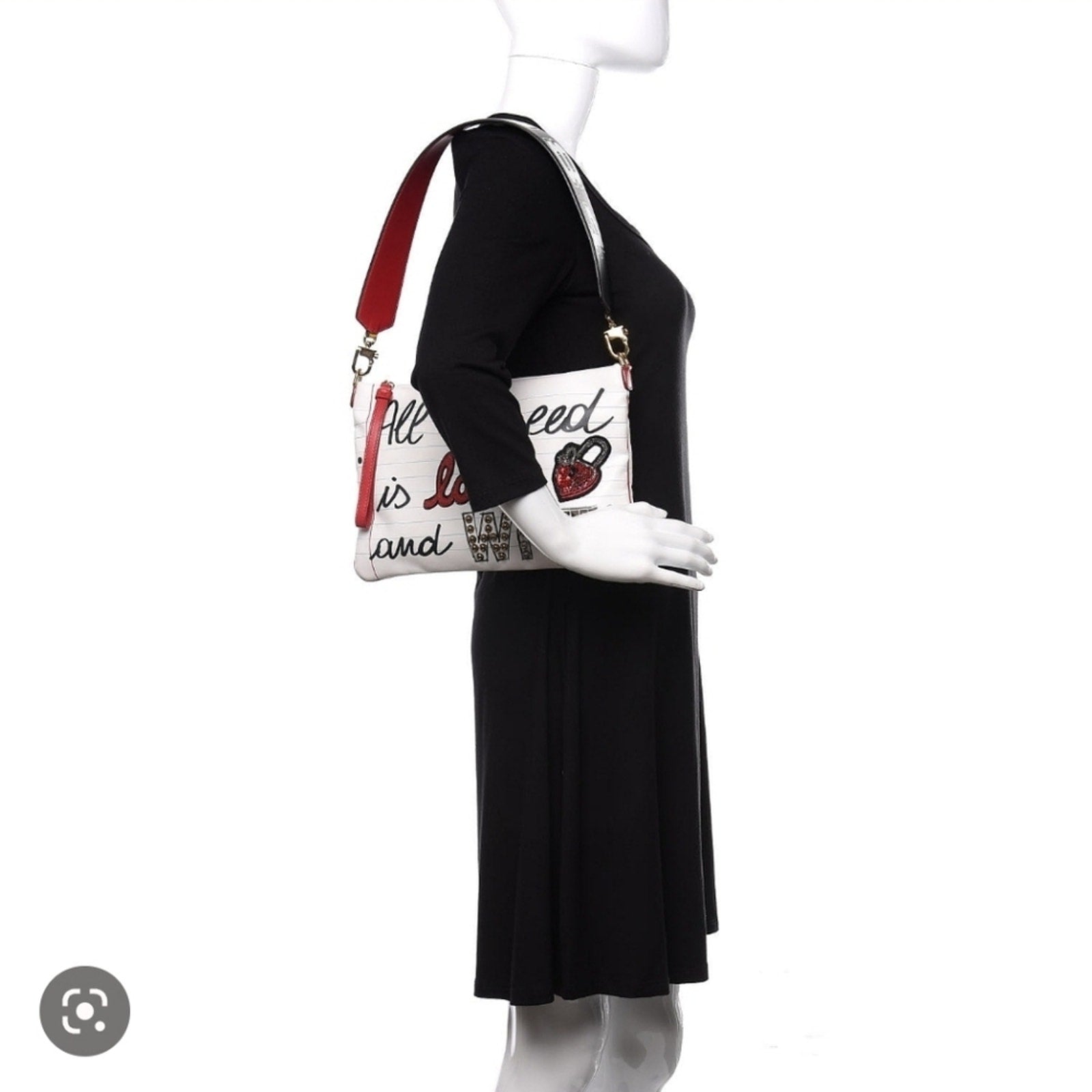 Dolce and Gabbana All I Need Is Love & Wifi Handbag