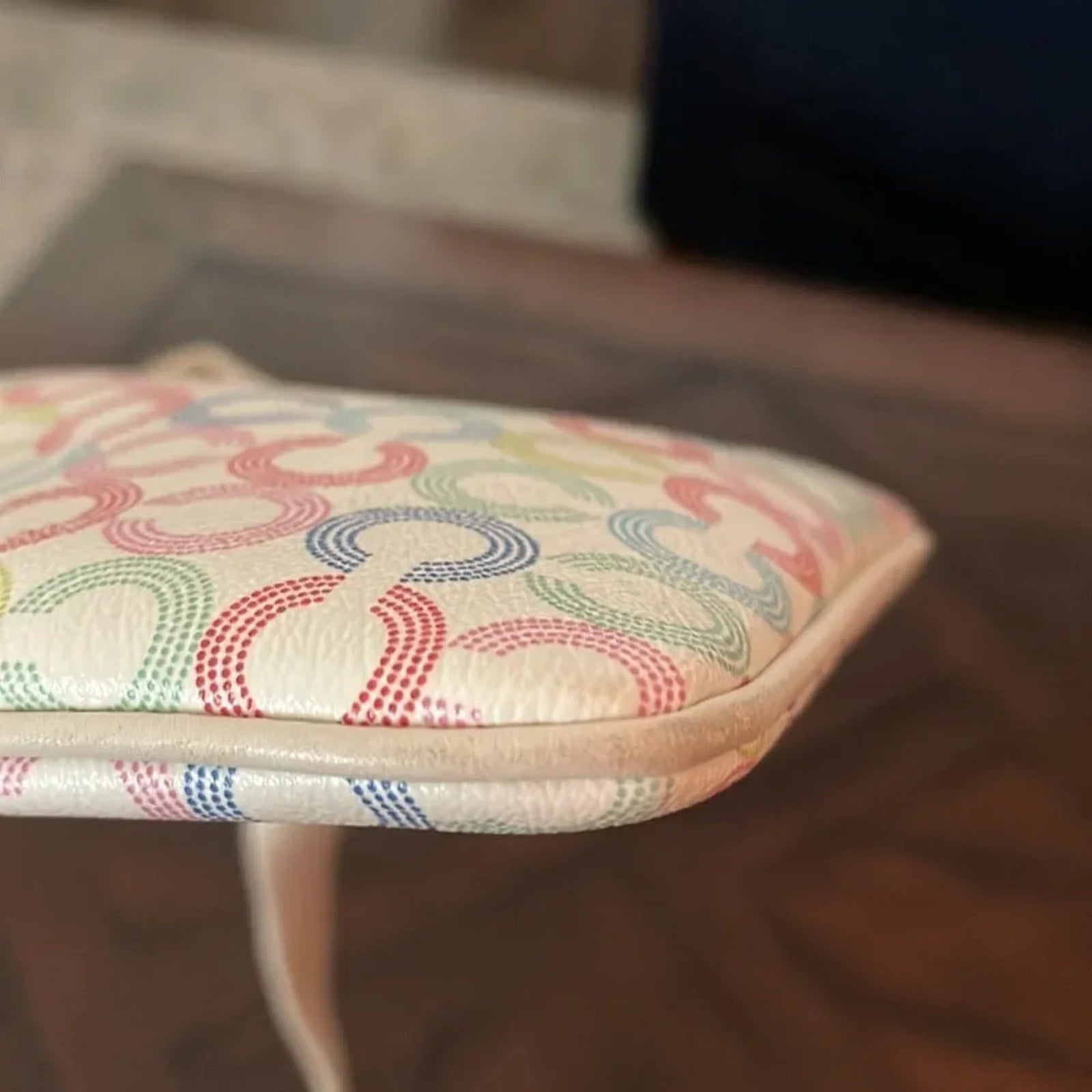 Coach Signature Pastel Crossbody Bag Rare