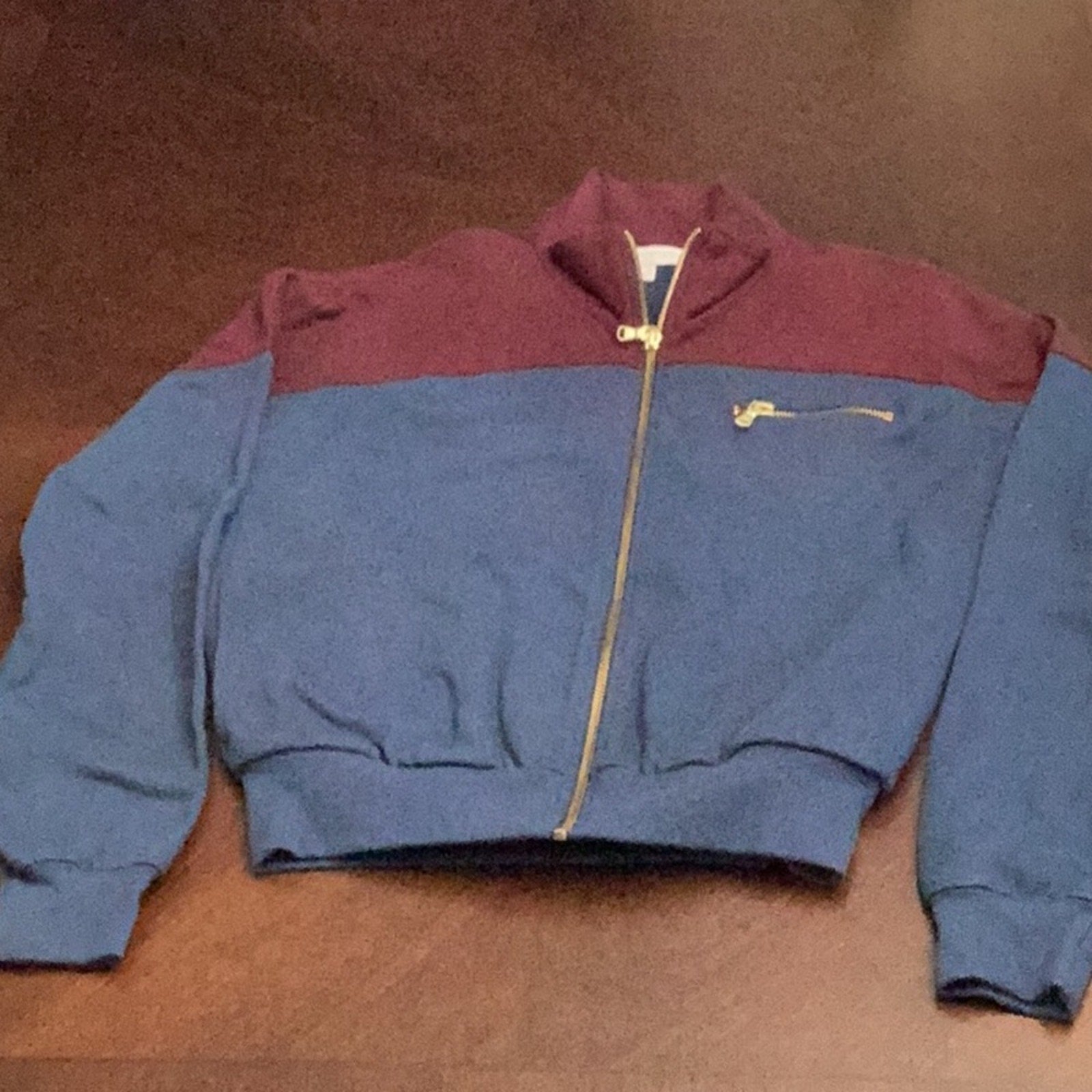 NWT SPIRITUAL GANGSTER | So Fly Blocked Zip Up - size small