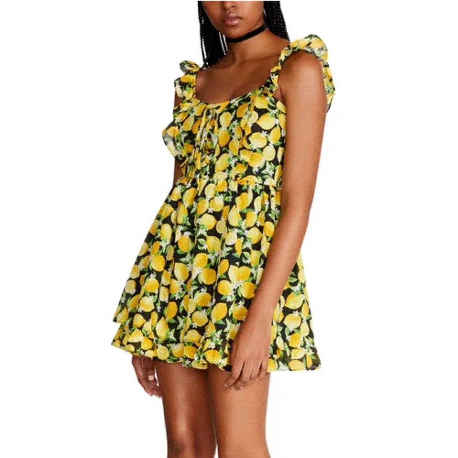 NWT Betsey Johnson Layla Lemon Mini dress $119 - size 8