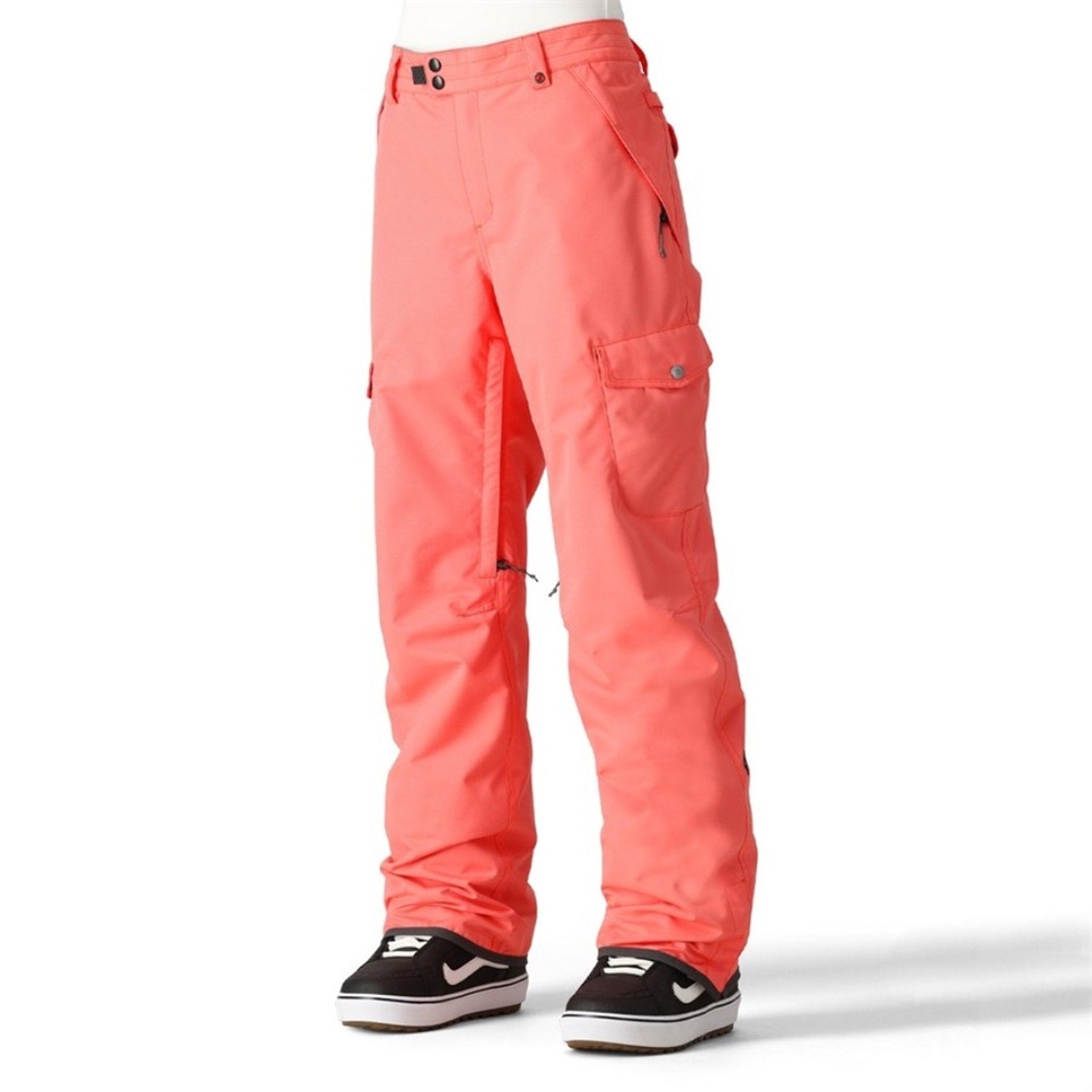 686 Women Mistress Insulated Cargo Snowboard Pants - size Large