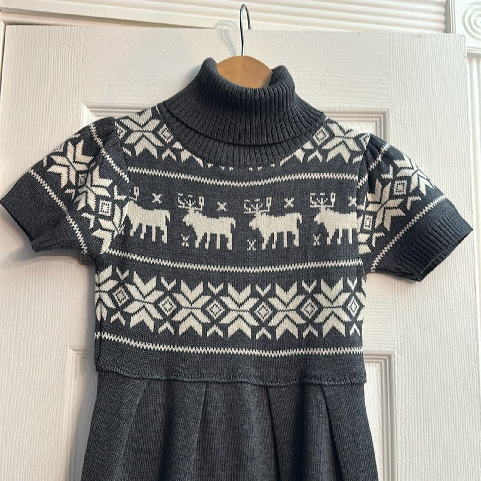 Hallhuber alpine knit dress size XS