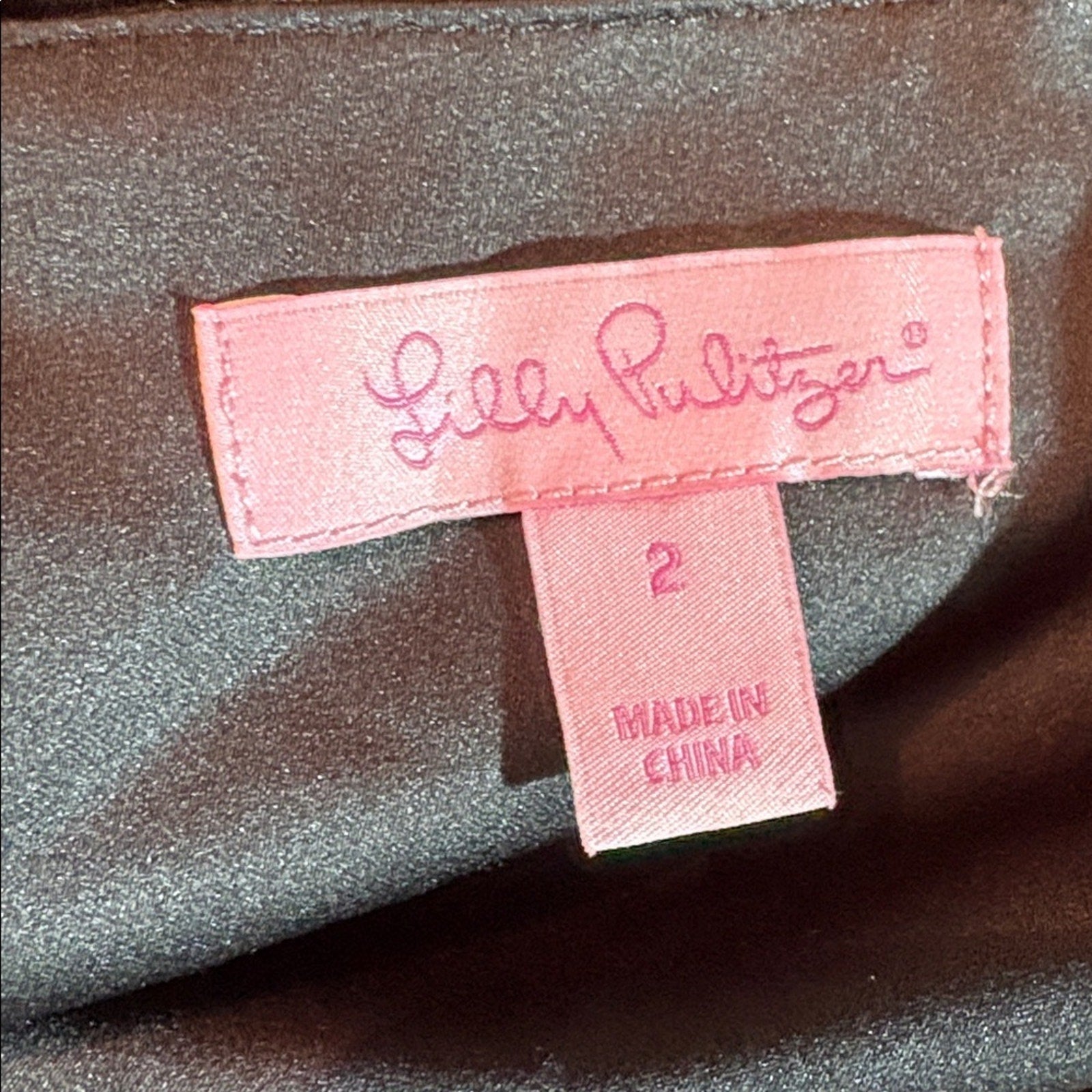 Lilly Pulitzer CAROLINE SILK TUNIC SHIFT DRESS $248 - size 2