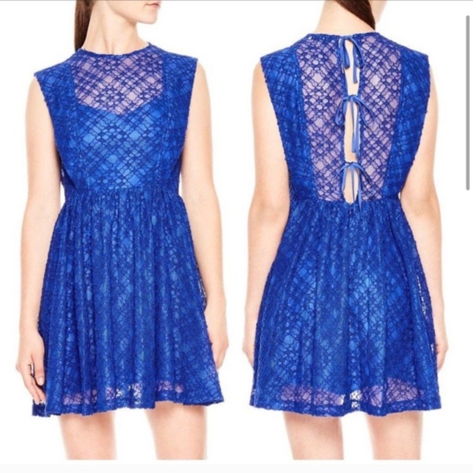Sandro Mikka Lace Dress - size 2 (US - M)