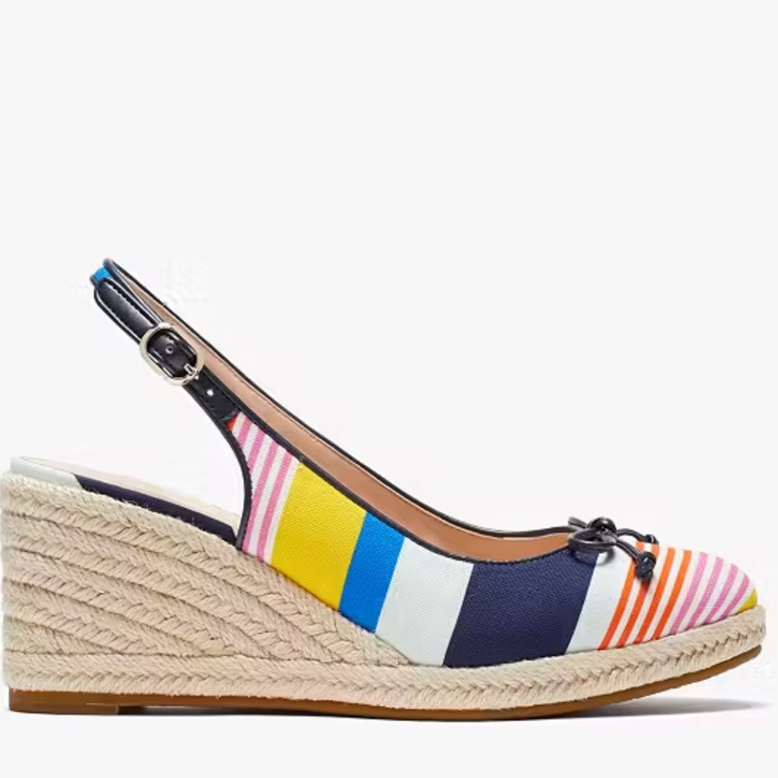 NEW Kate Spade Panama Nights Slingback Wedges - size 7.5