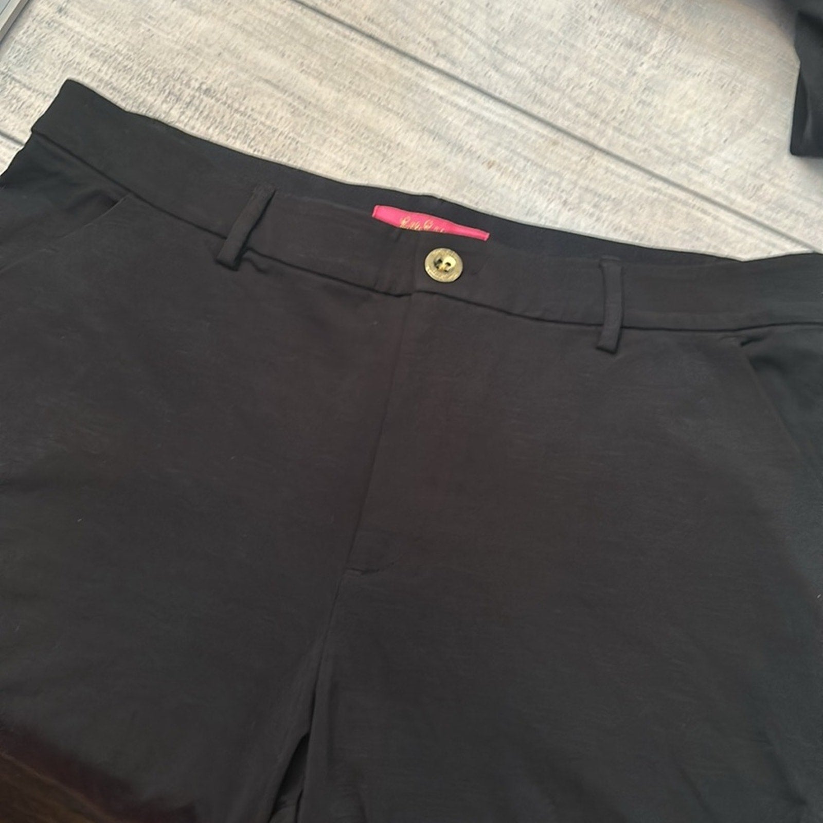 NWT Lilly Pulitzer 32" Lyndie Pant in Onyx (black)