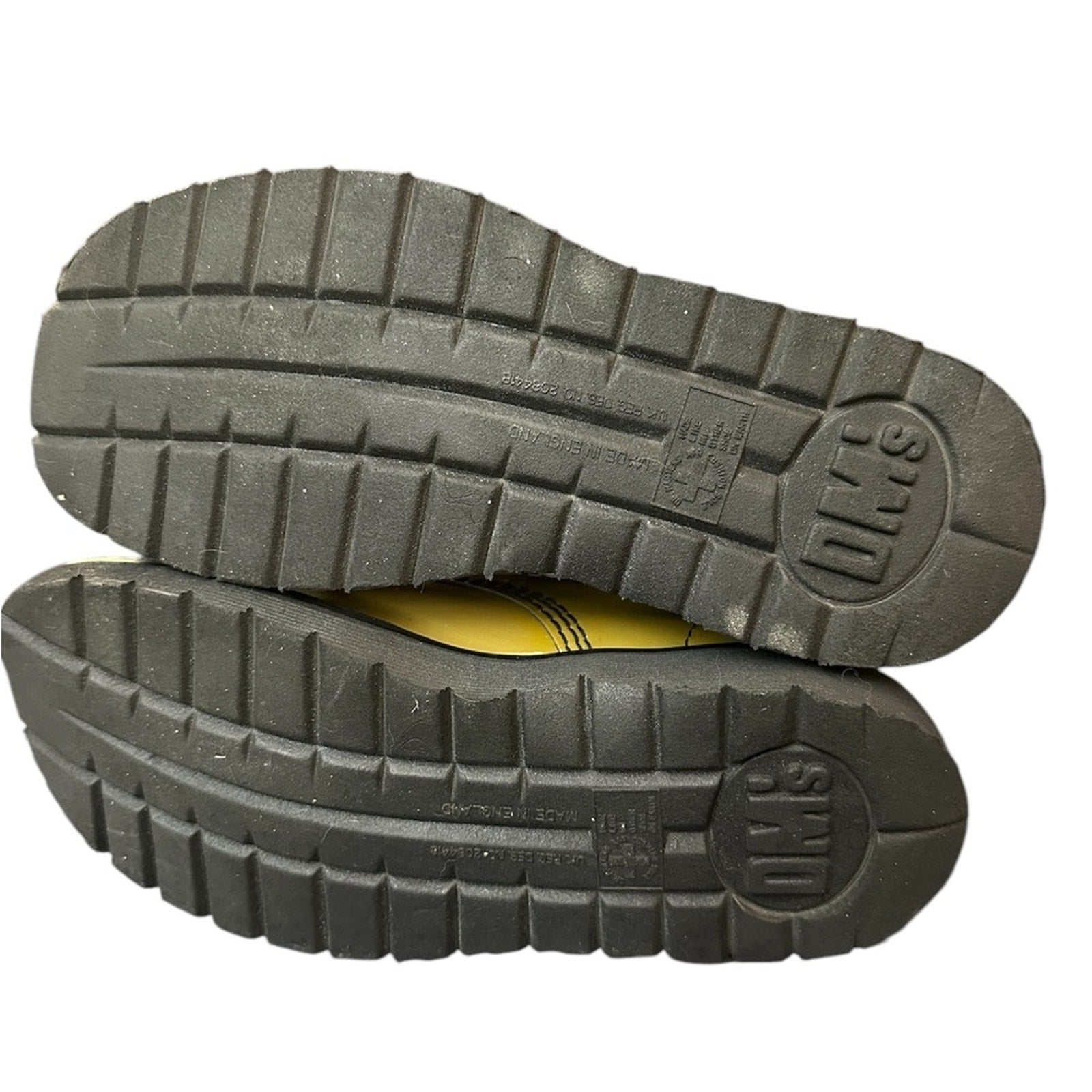 Dr marten olive green shiny boot women's US 9