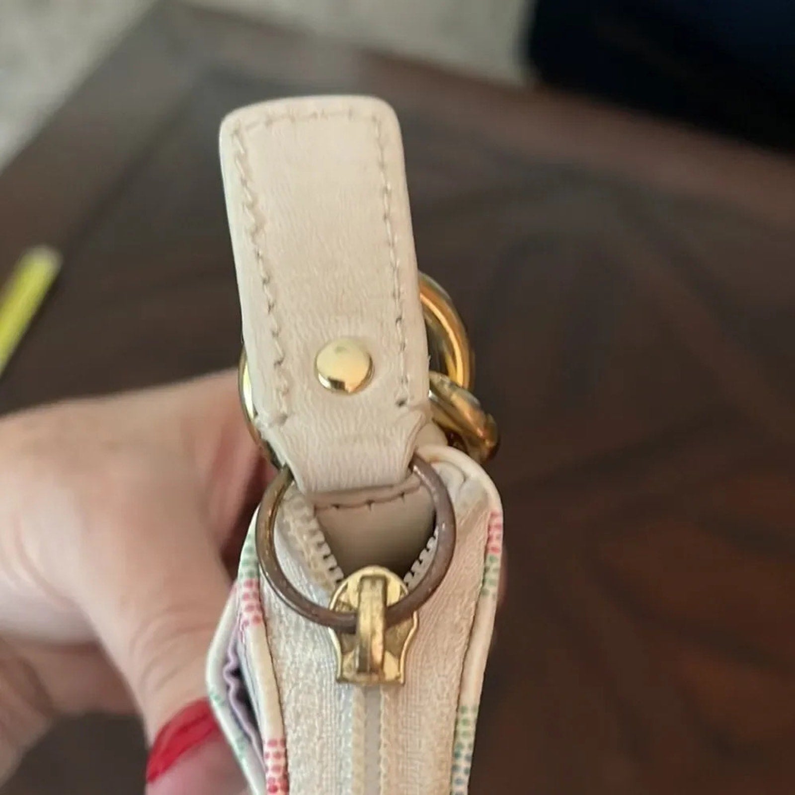 Coach Signature Pastel Crossbody Bag Rare