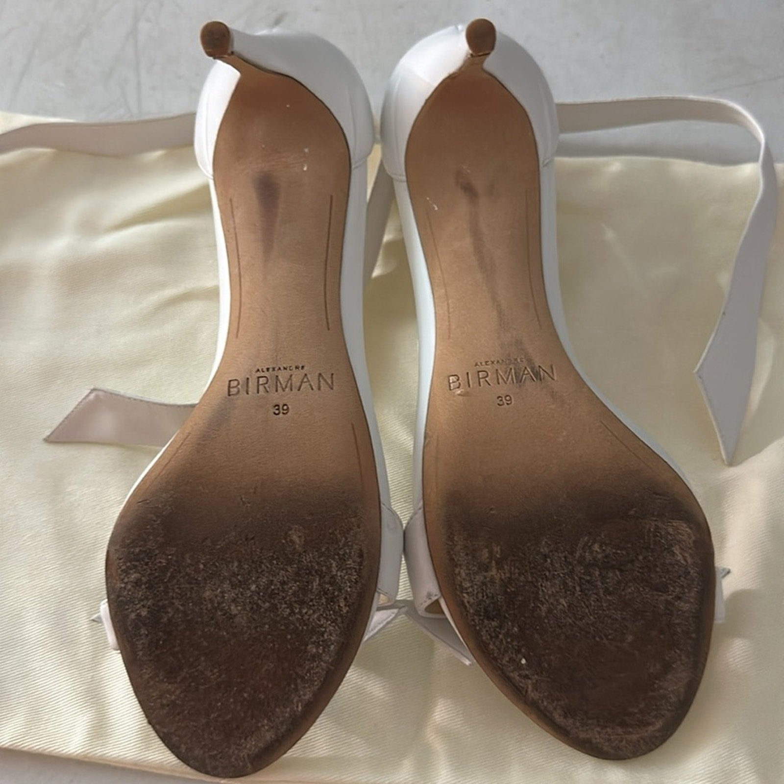 Alexandre Birman Women's Clarita Ankle Tie High Stiletto Heel Sandals -39