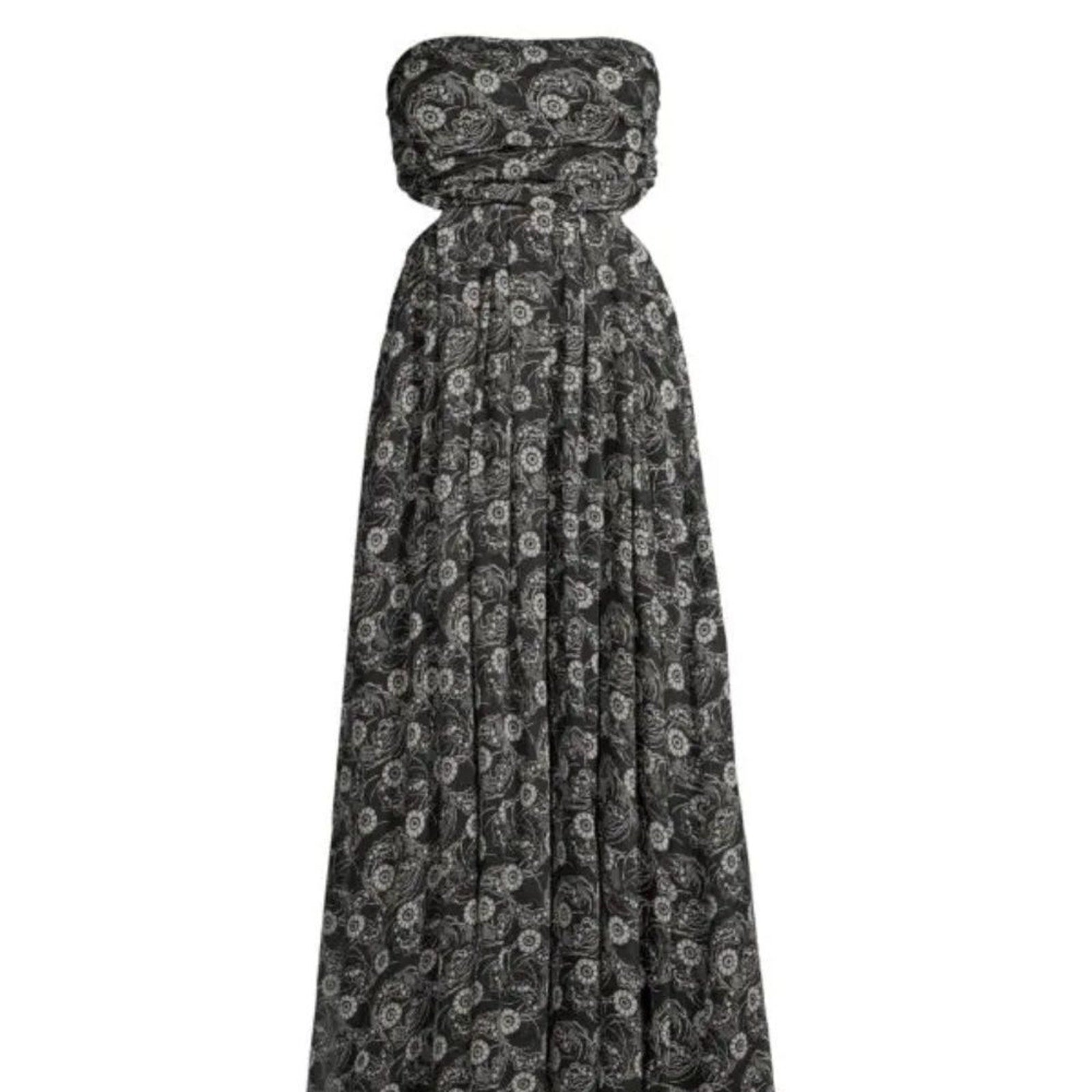 NWOT REBECCA TAYLOR Monarch Fleur Cutout Maxi Dress - size 4