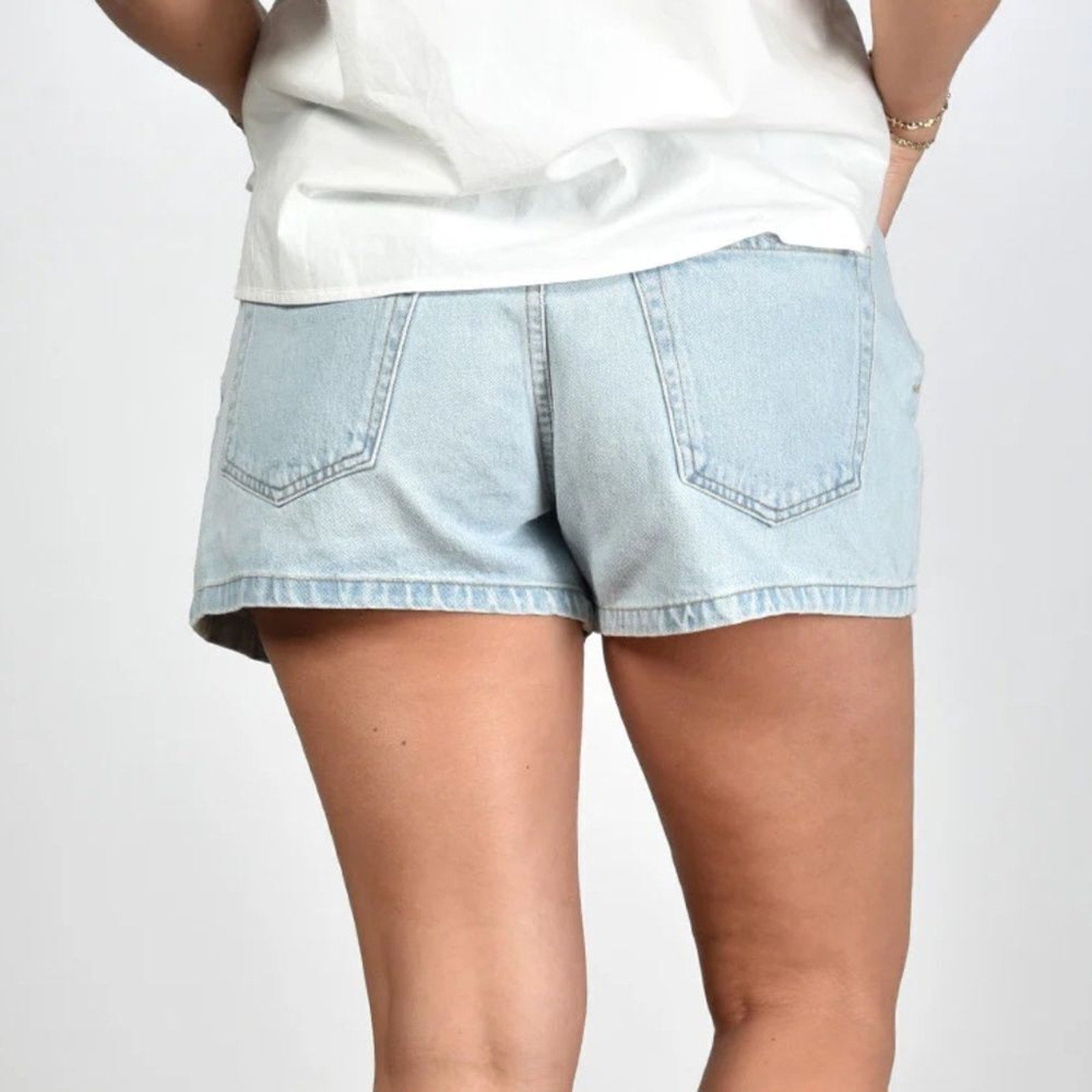 NEW CITIZENS OF HUMANITY shorts Franca 2007C-3011 blue $250 - size 33
