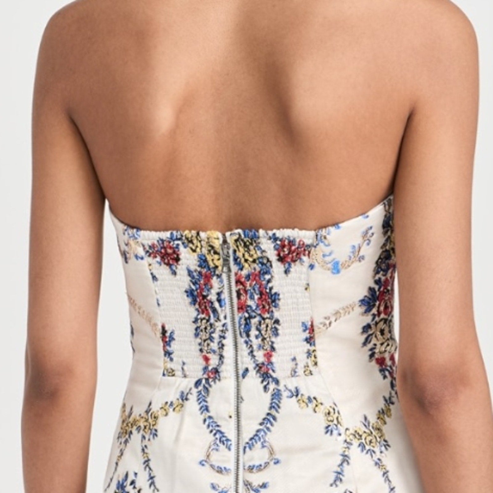 NWT Alice + Olivia Velia Floral Jacquard Minidress Size 6