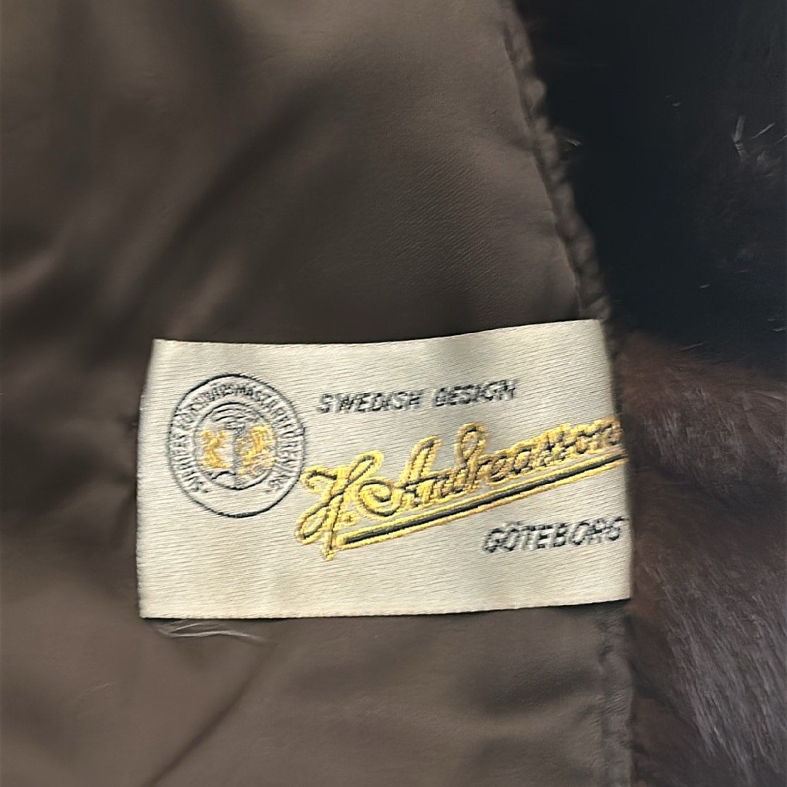 Vintage H Andreasson ladies mink coat - size M