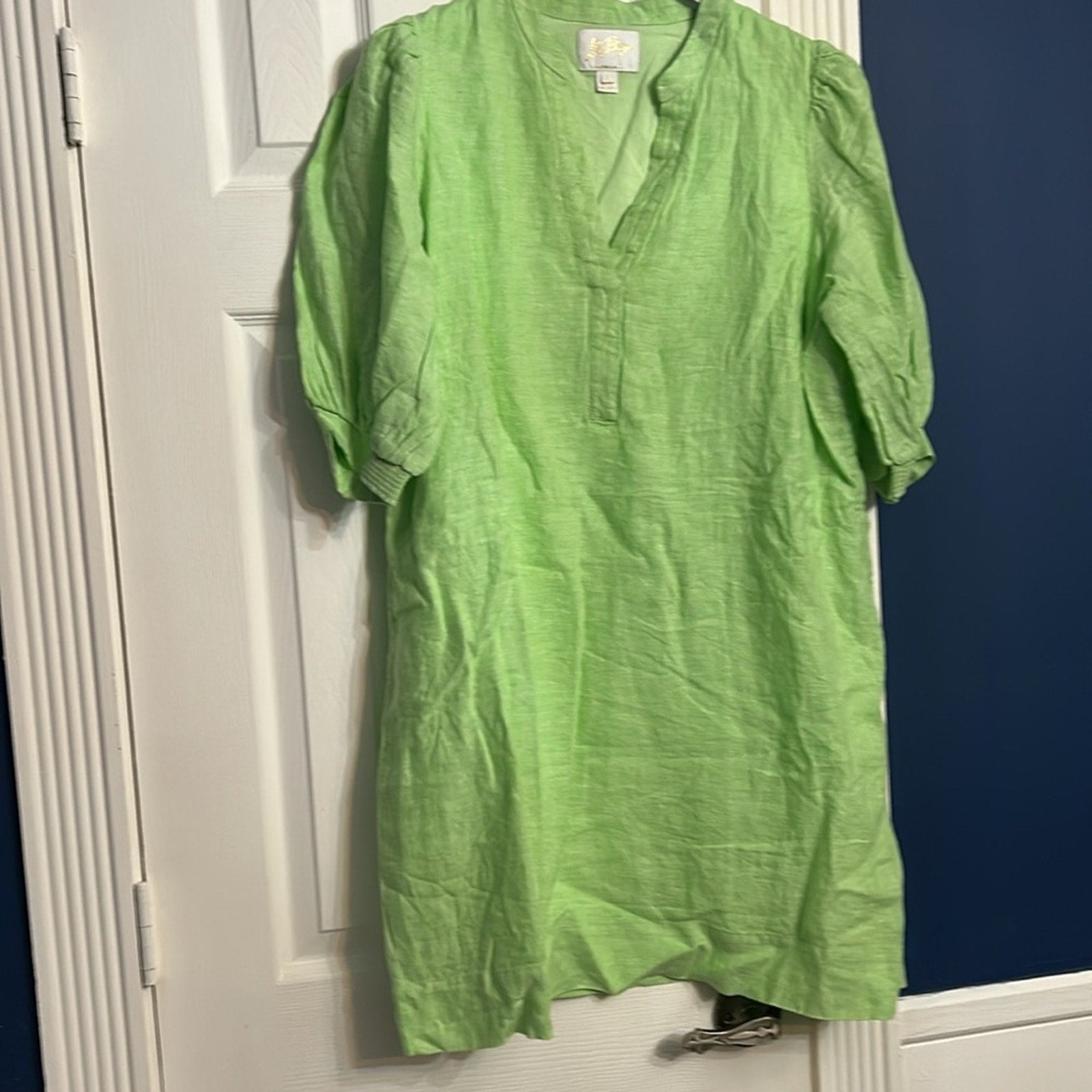 NEW Lilly Pulitzer Women's Mialeigh Linen Dress - size 12