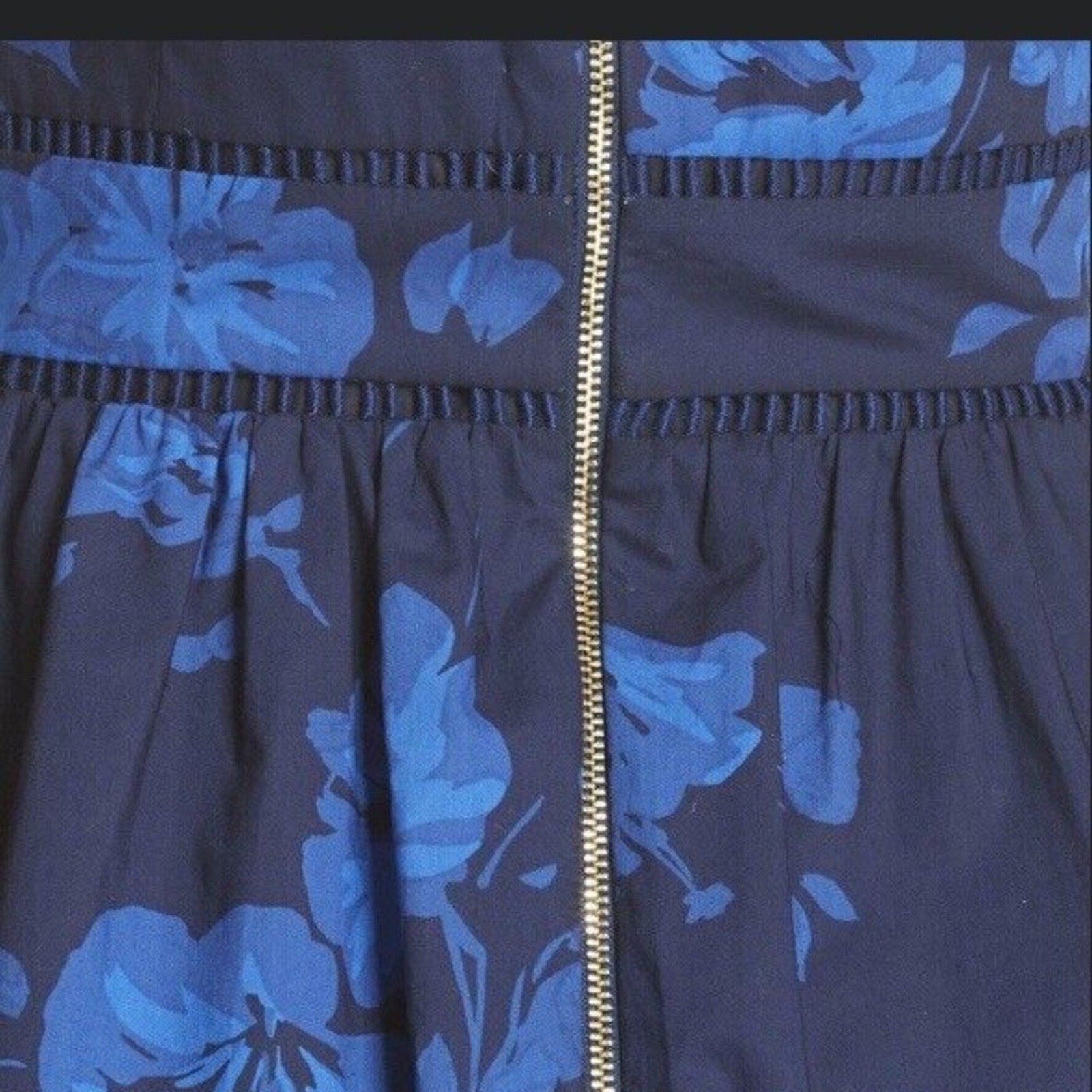 kate spade California Dreaming ruffle neck dress - size 2