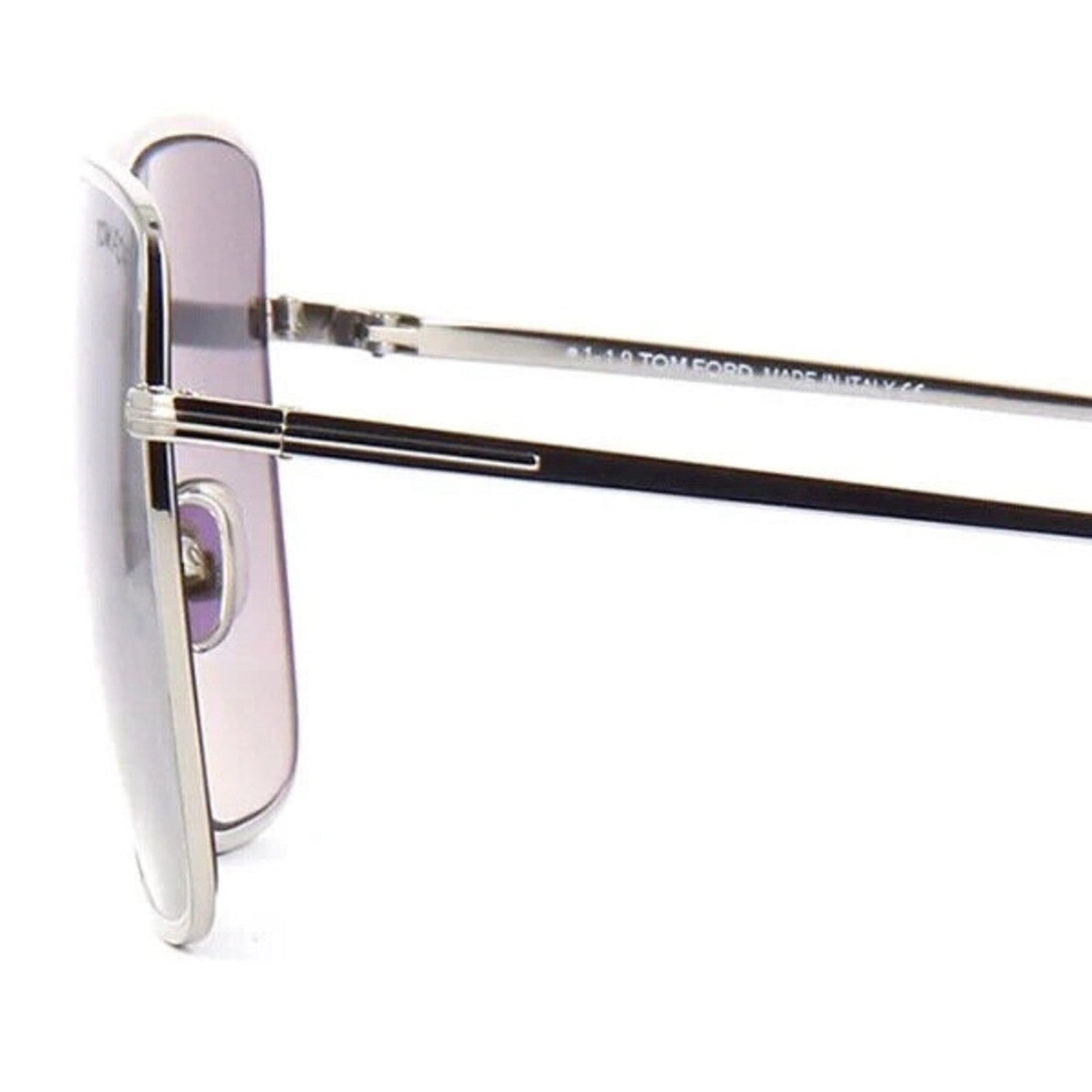 NEW Tom Ford Heather TF739 16B Silver Square Metal Sunglasses Frame 60-17-140