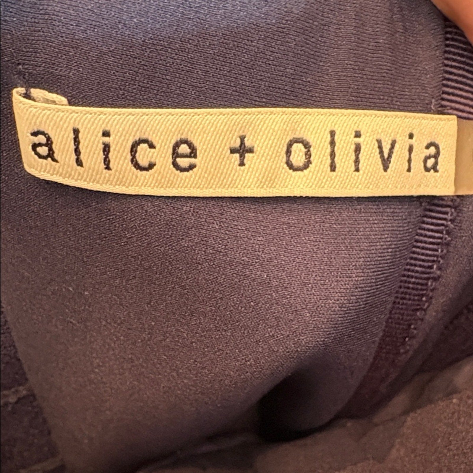 Alice + Olivia by Stacey Bendet Navy Tulle Strapless Dress - size 6