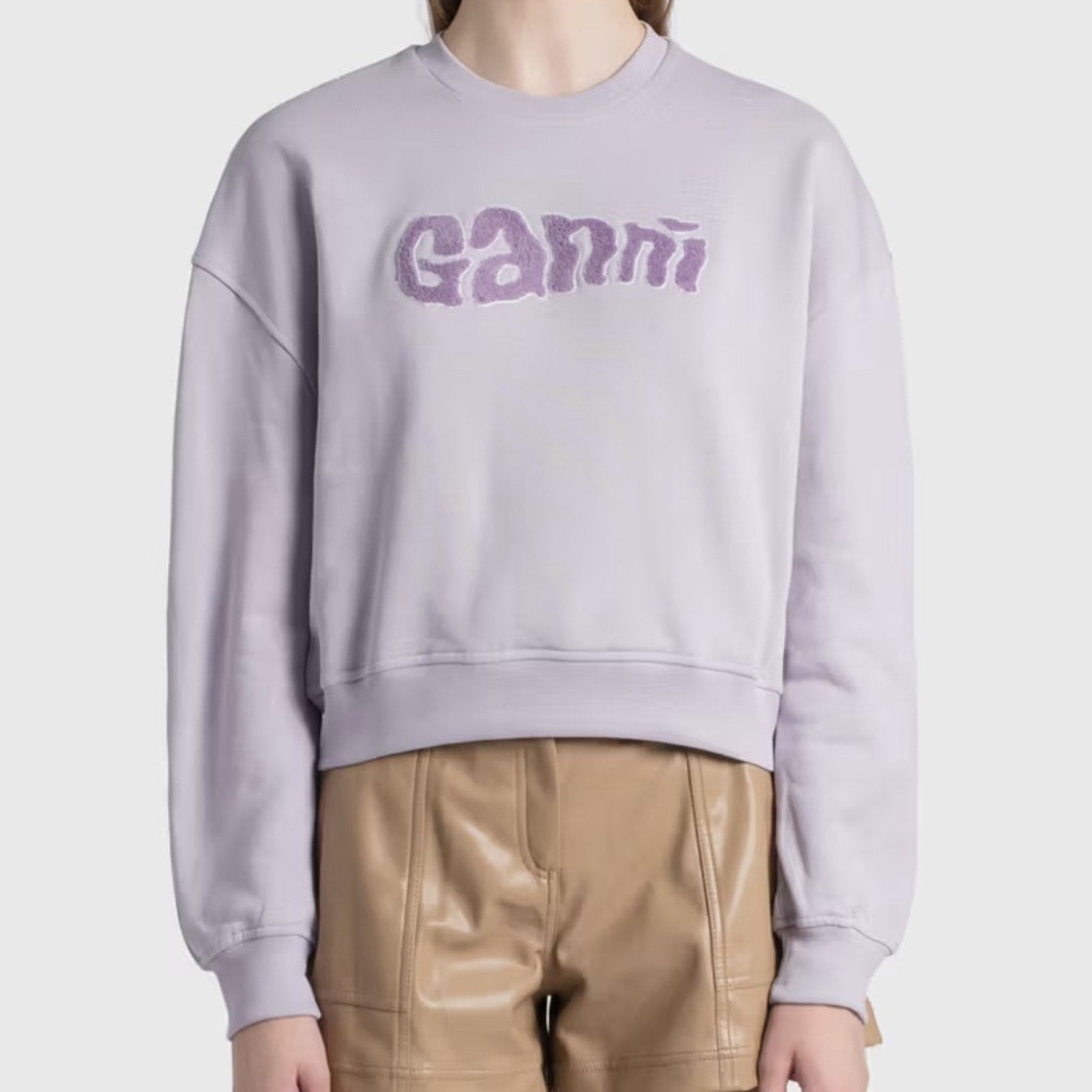 GANNI ISOLI LOGO SWEATSHIRT - size M