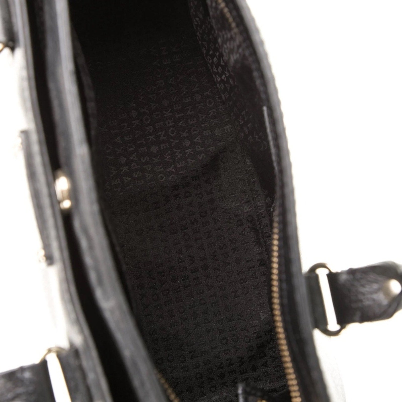 Kate Spade Wellesley Durham Black Leather Triple Compartment Satchel Bag