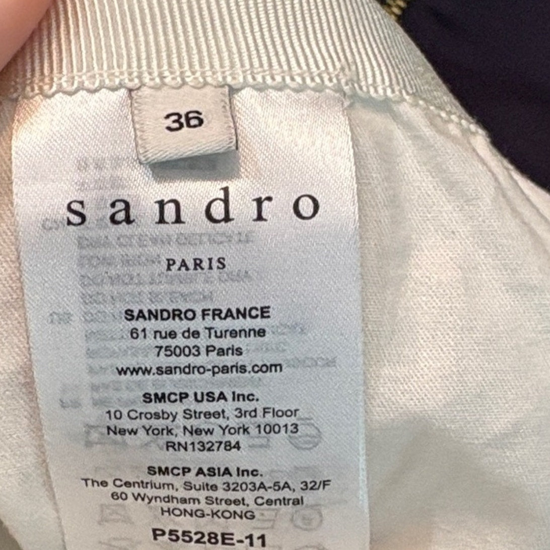 Sandro Crochet white high rise shorts - size 36 (small)