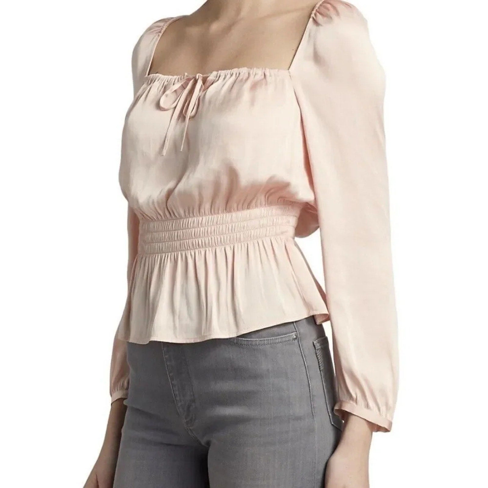 NWT Paige Odalyn Peasant Top - Size S