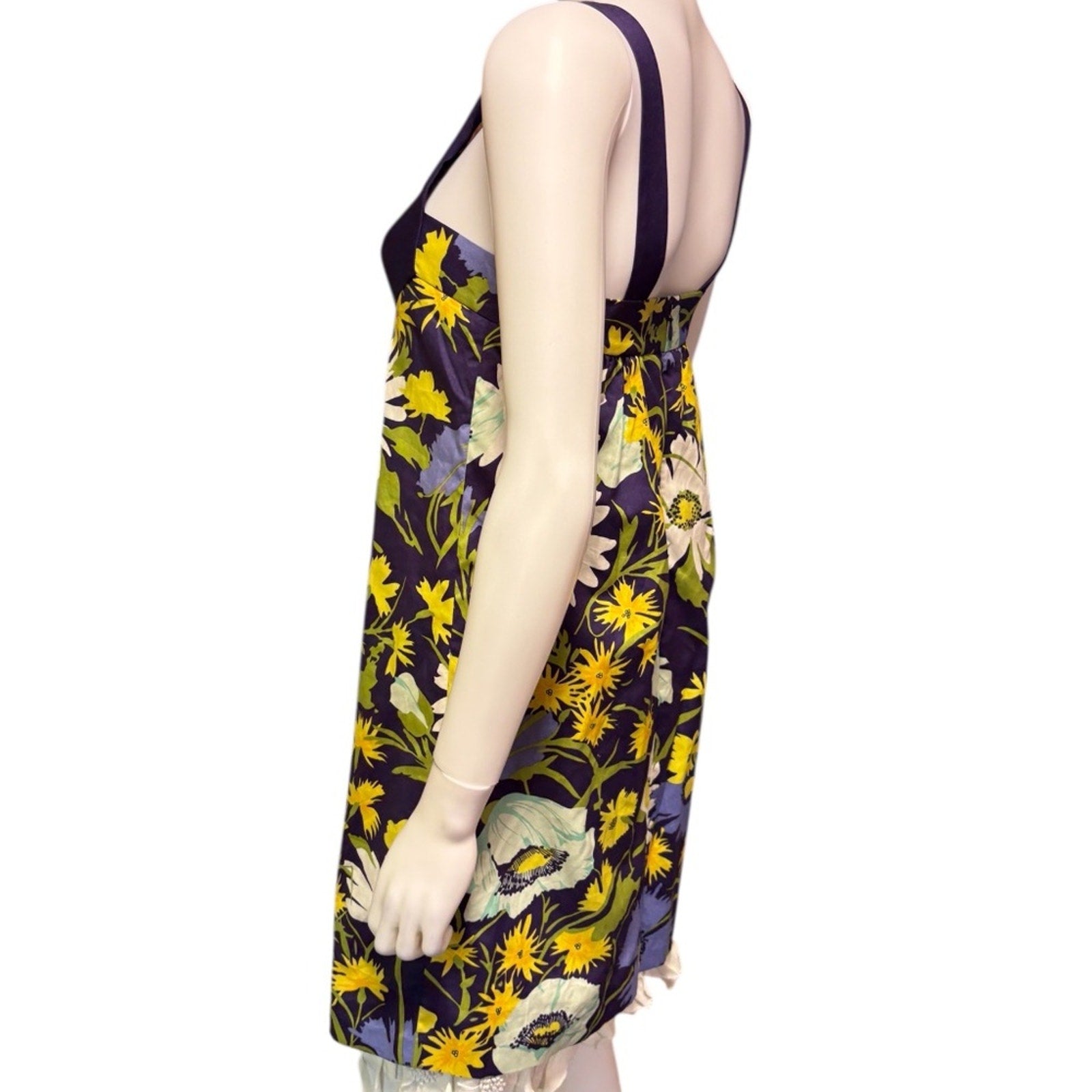 Rebecca Taylor Purple floral dress - size 2