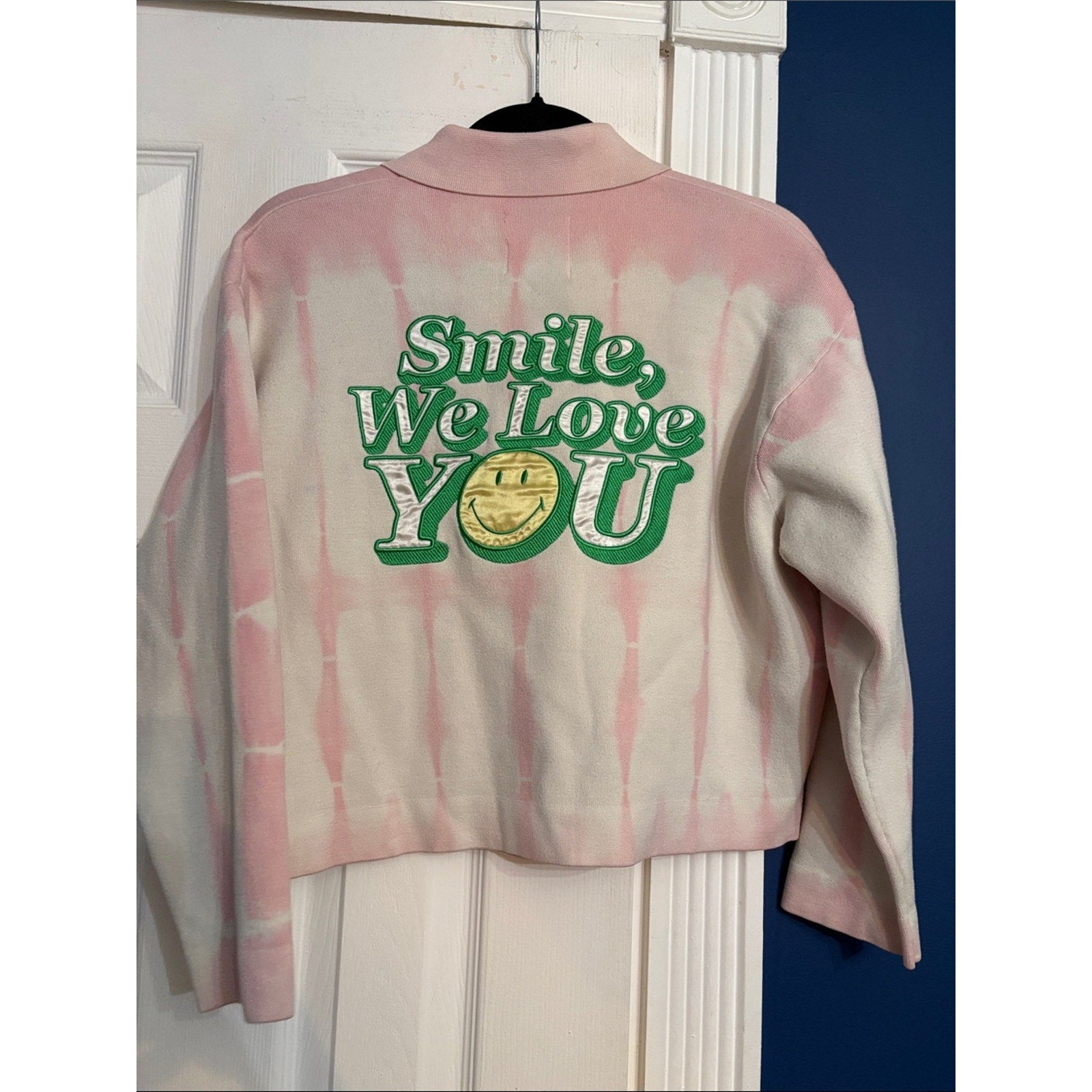 Sandro Emmery Tie Dye Cardigan - size 2 (US size 6)