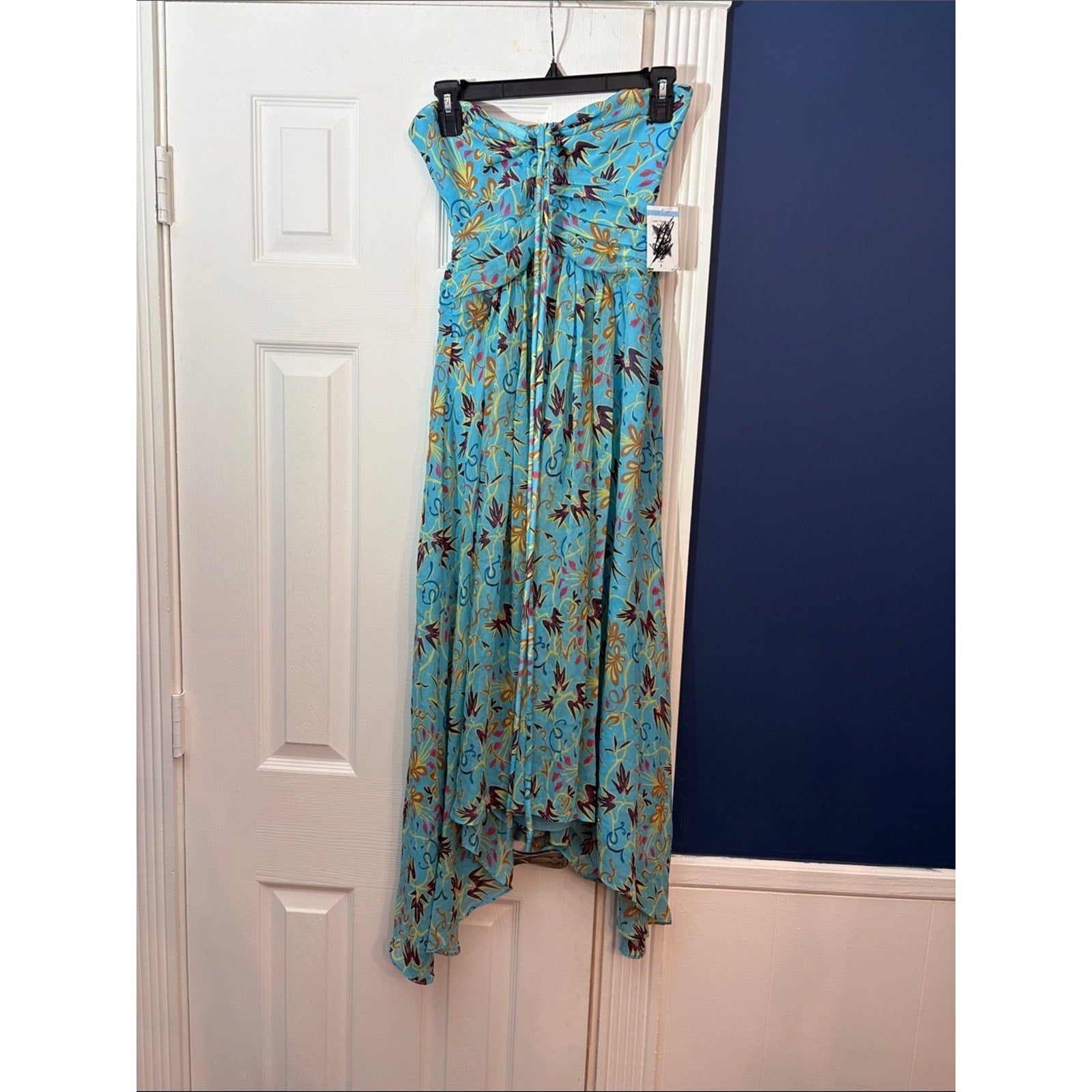 A.L.C. Violet Silk Halter Midi Dress- size 0 - NEW