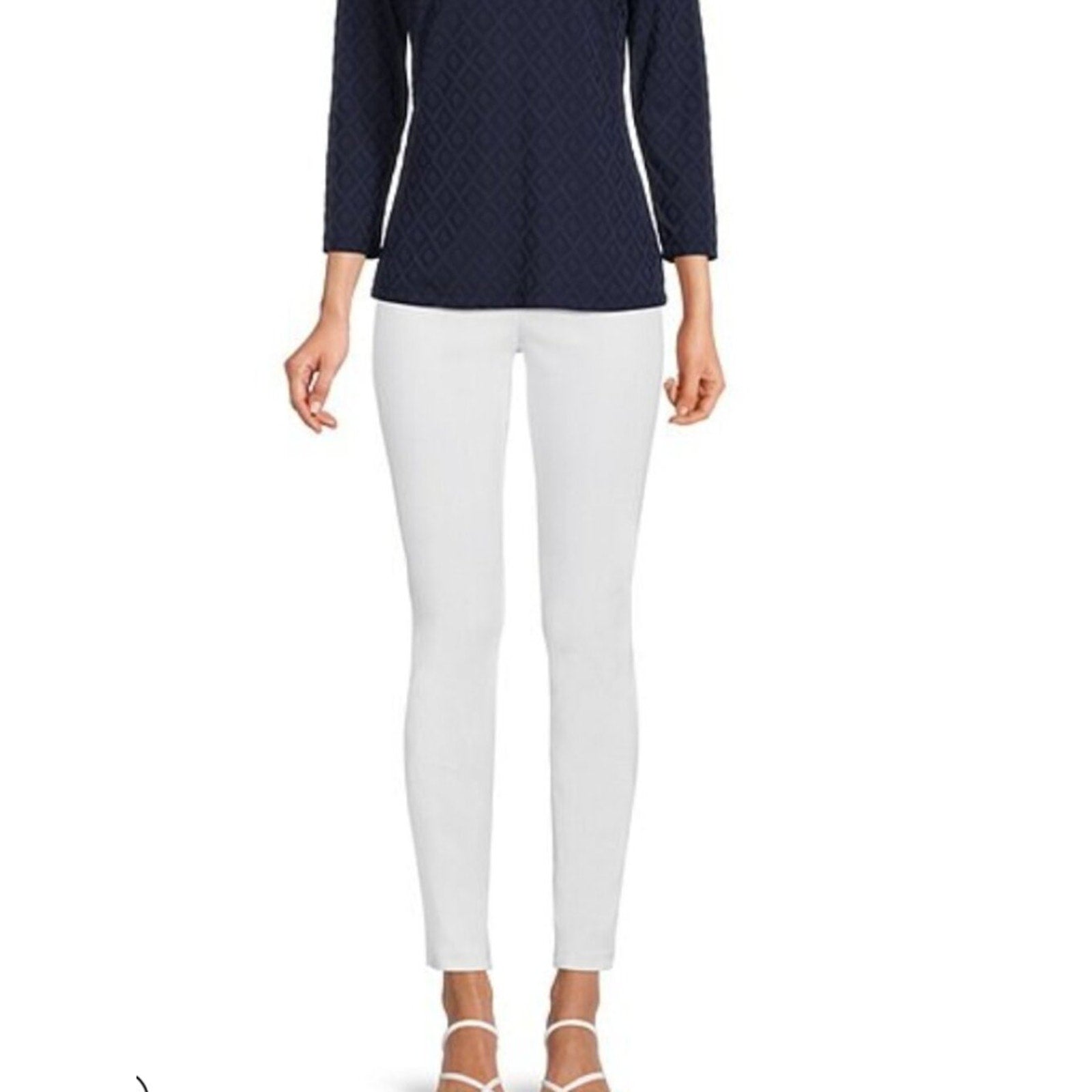 J.McLaughlin Masie Slim tapered Leg Elastic Waist Pull-On Pants - 6