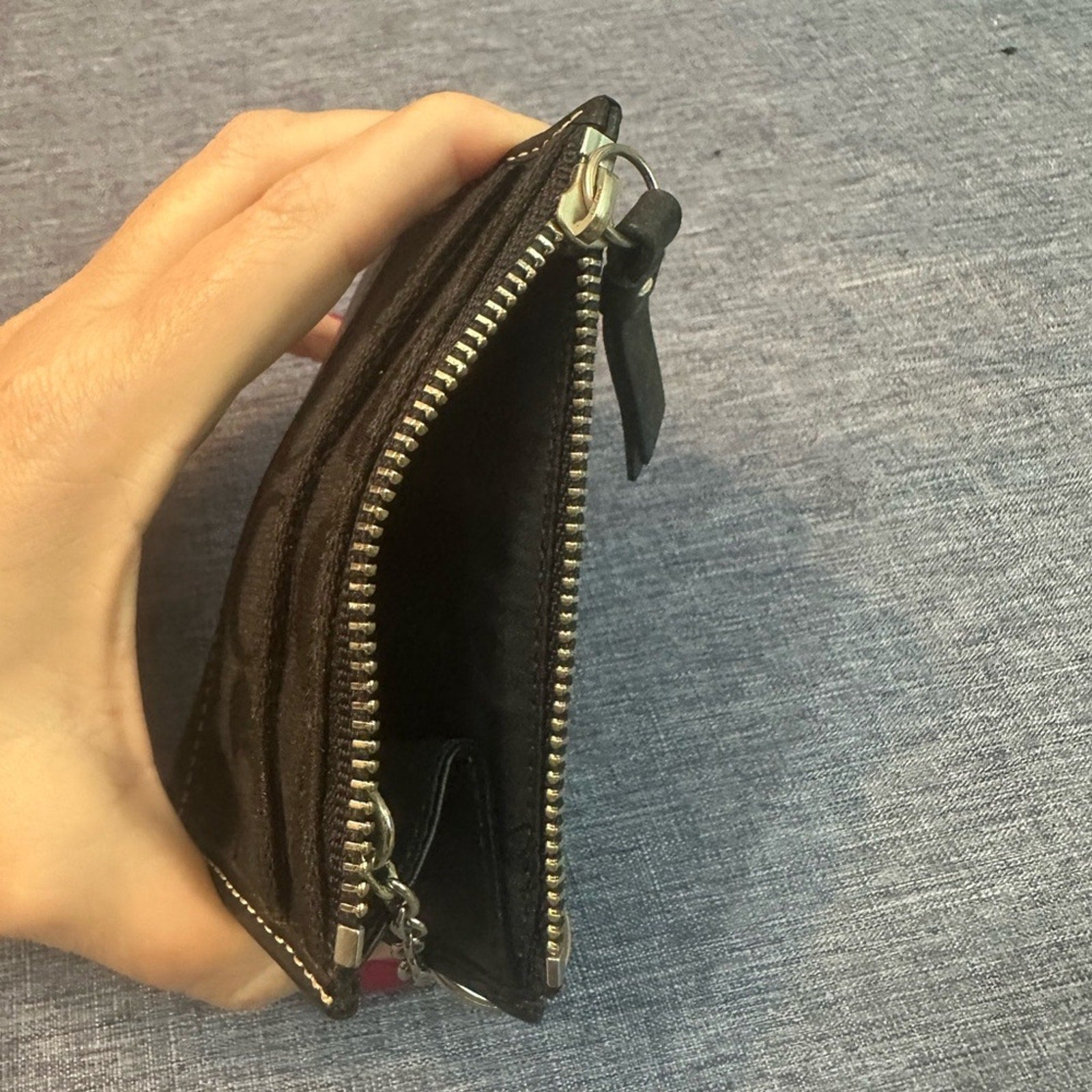 Coach vintage Y2K keychain card wallet