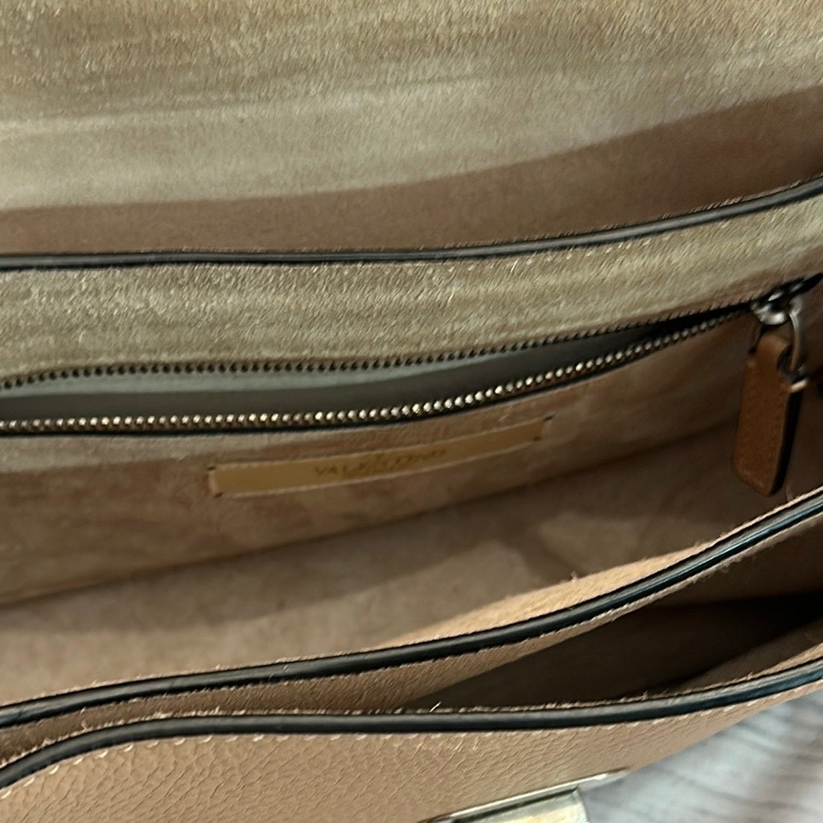 Valentino Garavani Cream and Pink Crossbody Bag