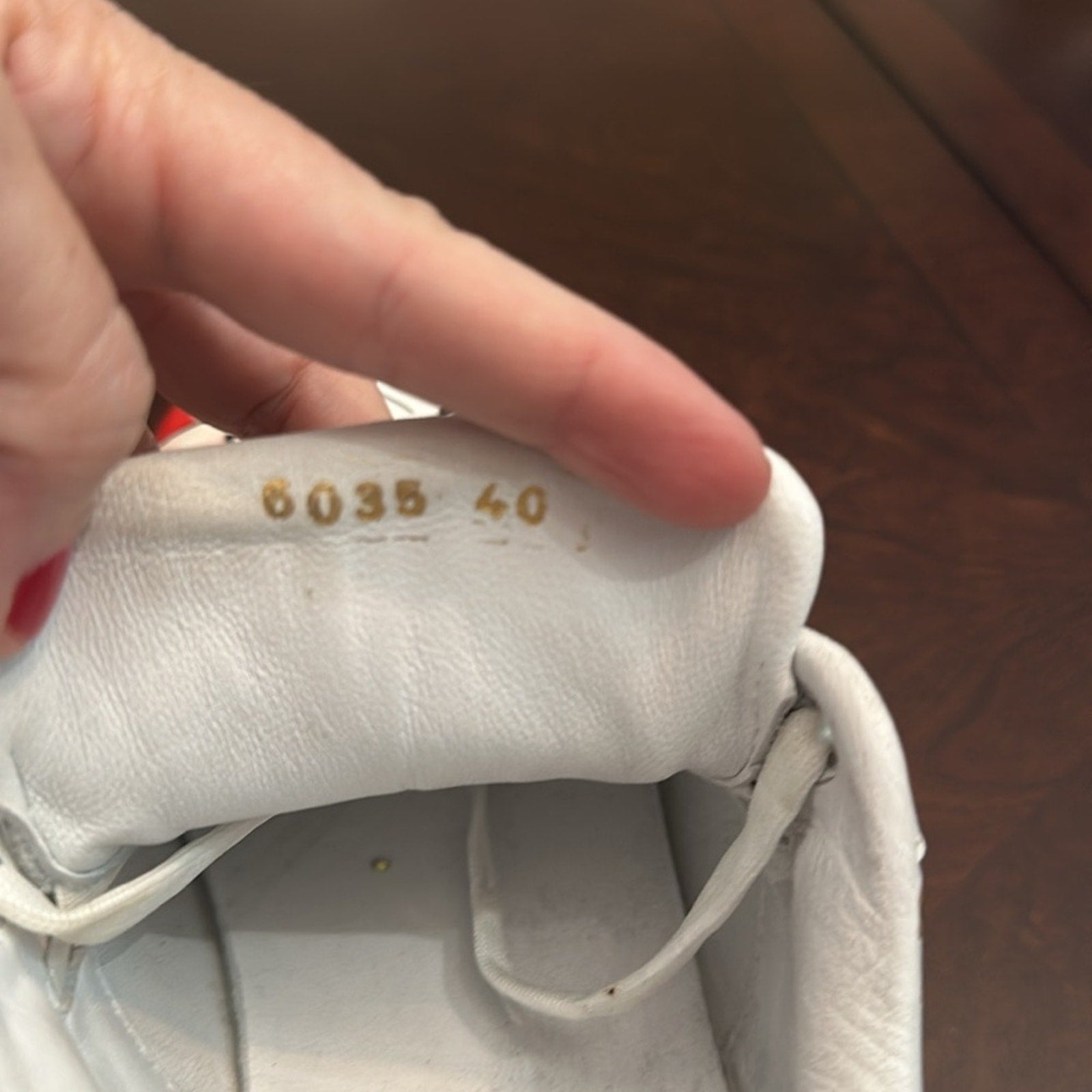 Maceoo SHOE CASUAL PAINTKING WHITE - size 40