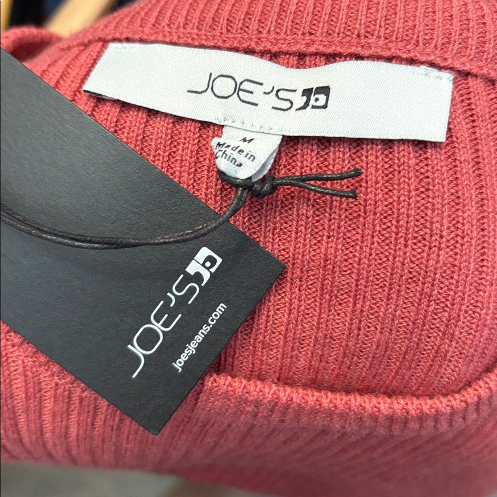 NWT JOE'S JEANS WOOL RIB SWEATER - size M