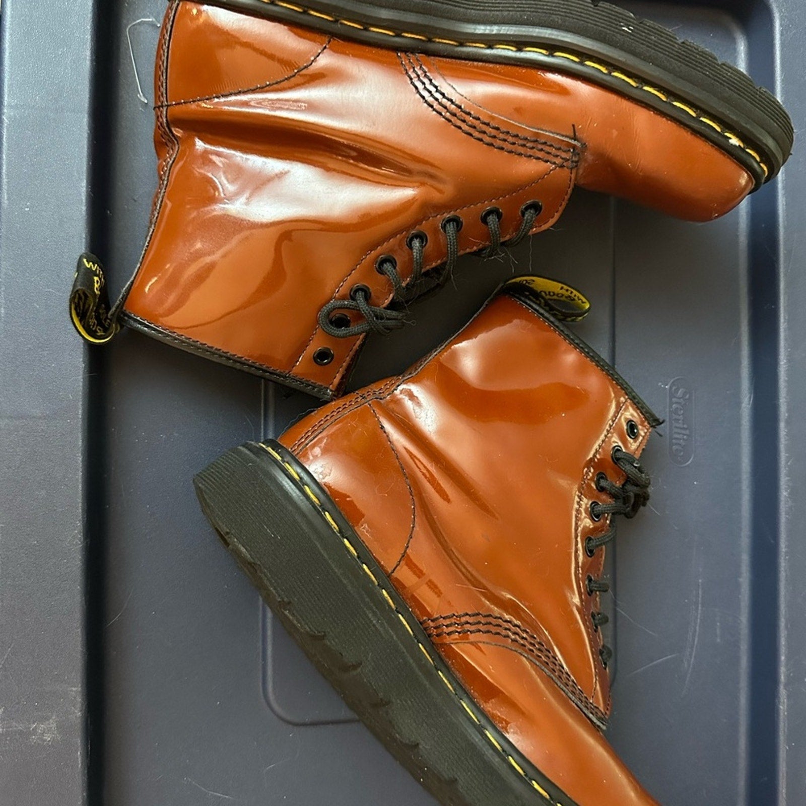 Vintage Doc Marten Cinnamon Boots - 9