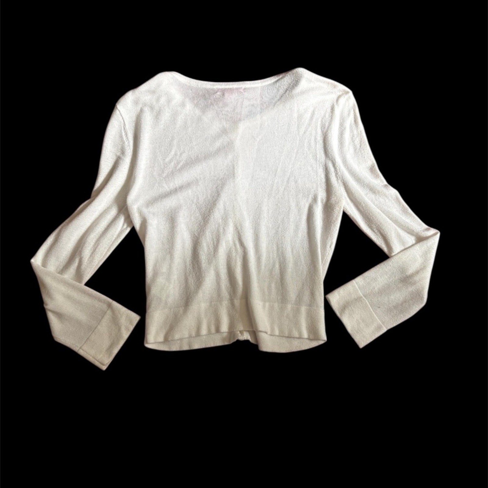 Lilly Pulitzer White Cardigan - Small