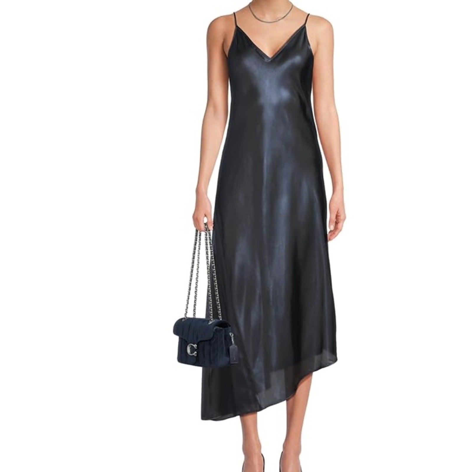 NWT AllSaints Amos Sparkle Dress - size small