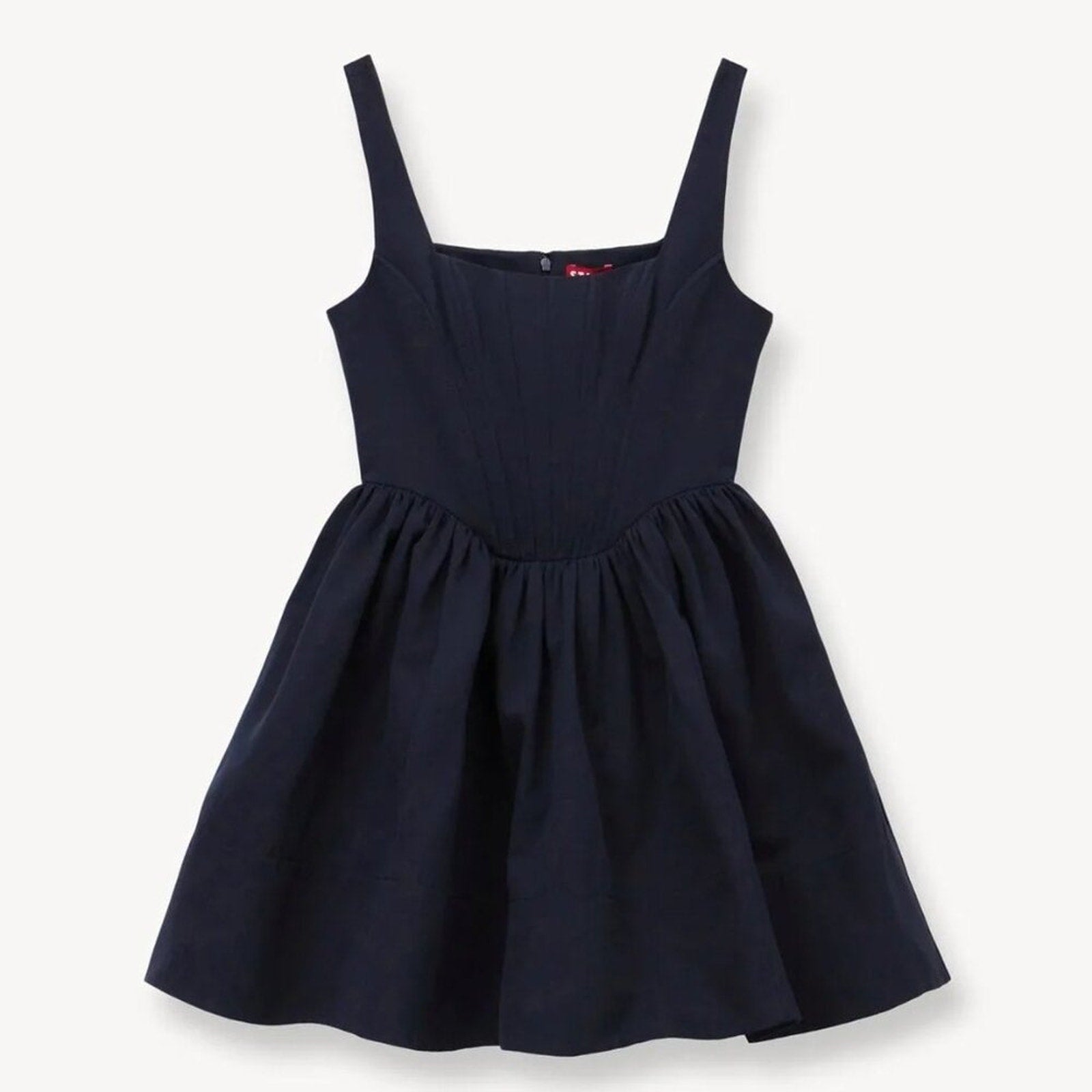 NWT Staud Landscape dress - navy - size 12